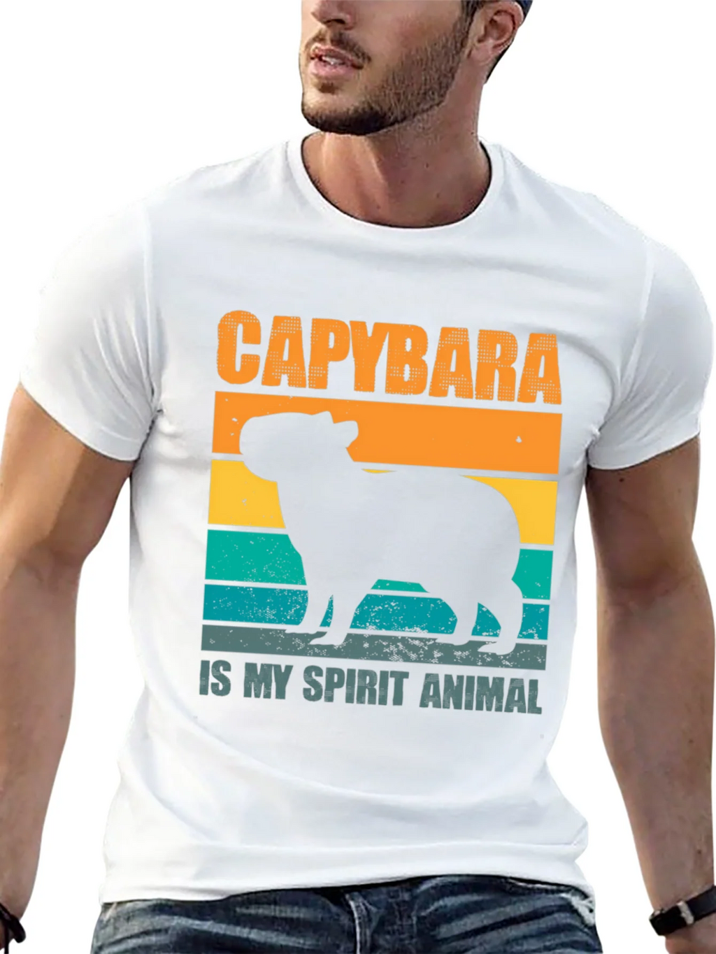 Capybara Spirit Animal T-Shirt product image 4