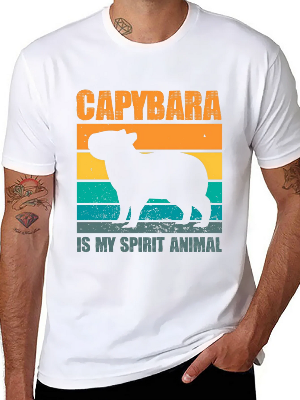 Capybara Spirit Animal T-Shirt product image 10