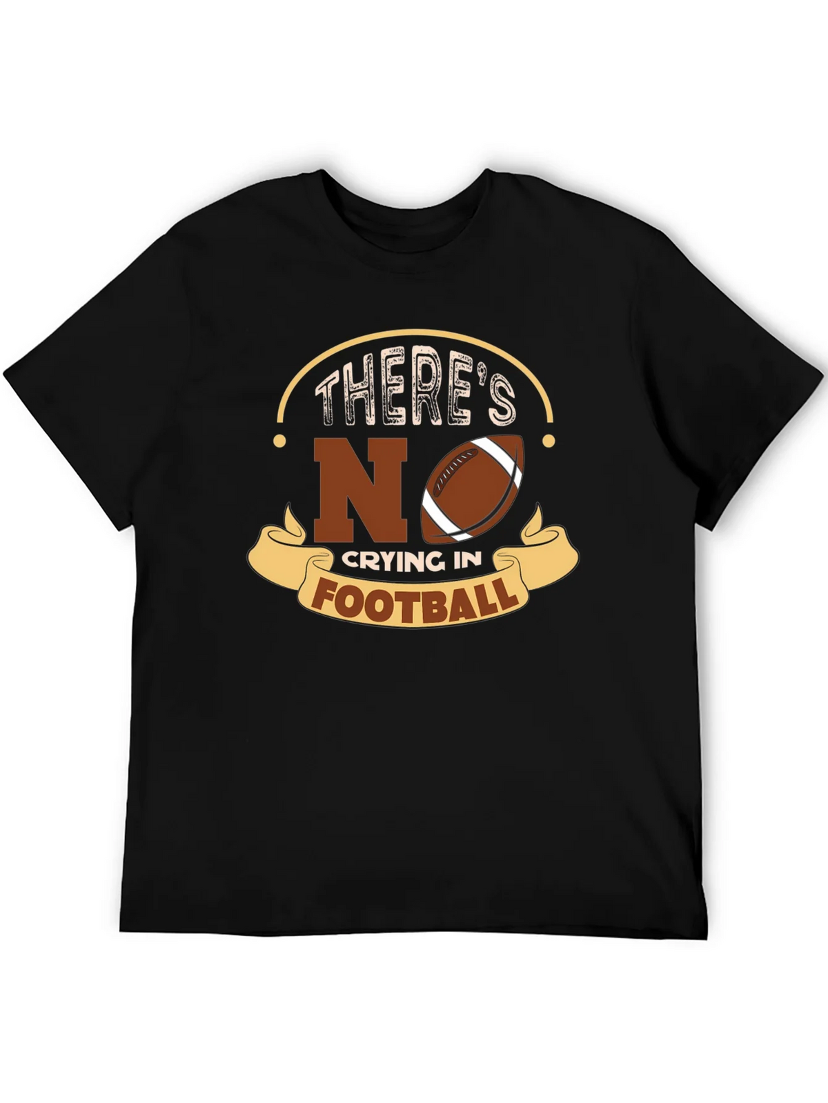 Theres No Crying In Football T-Shirt product image 5