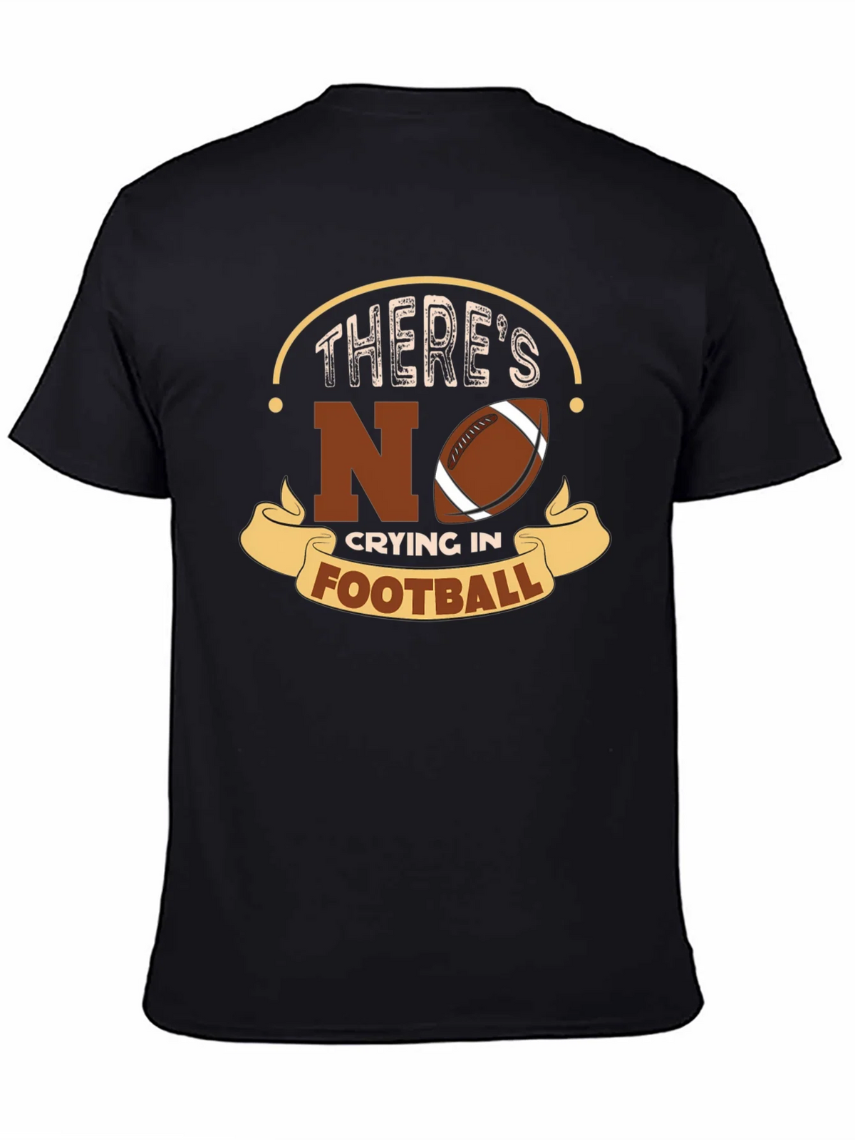 Theres No Crying In Football T-Shirt product image 4