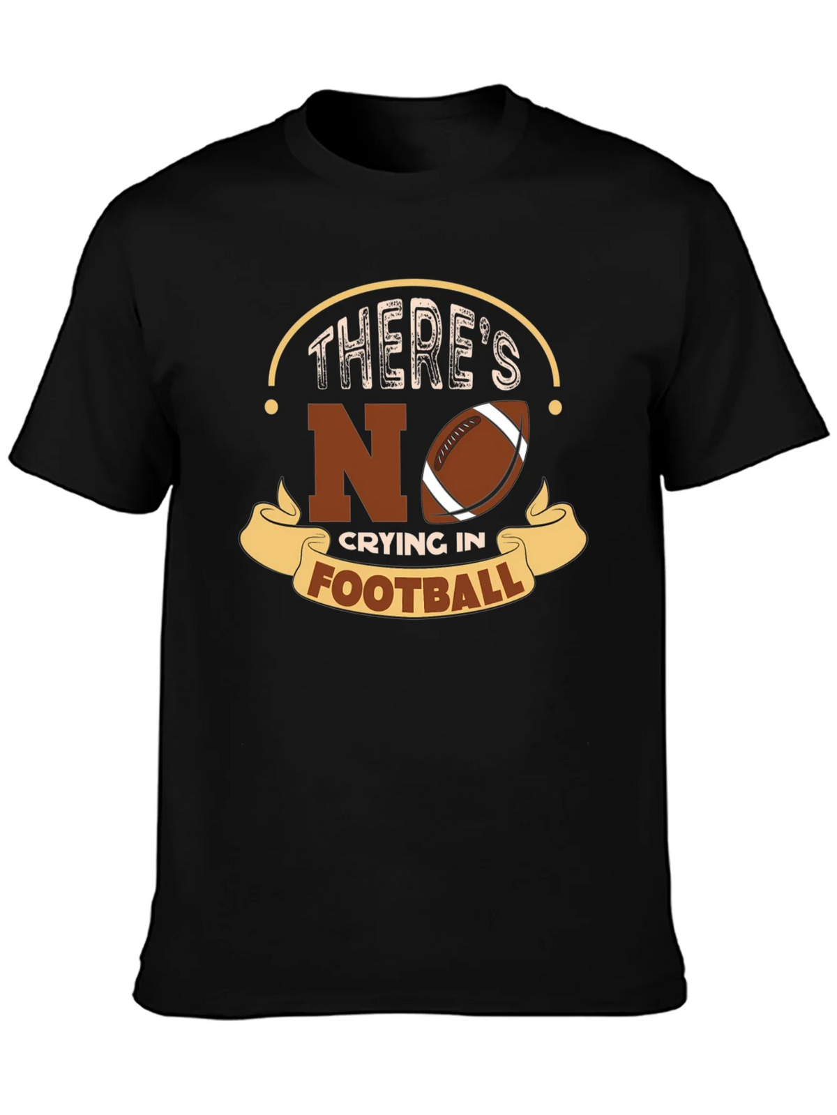 Theres No Crying In Football T-Shirt product image 3