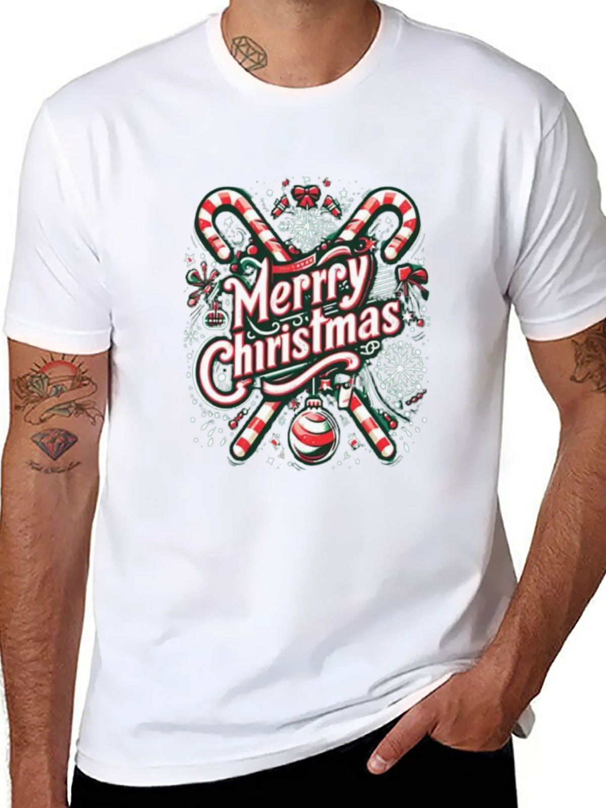 Merry Christmas Graphic Tee - Holiday Cheer product image 10