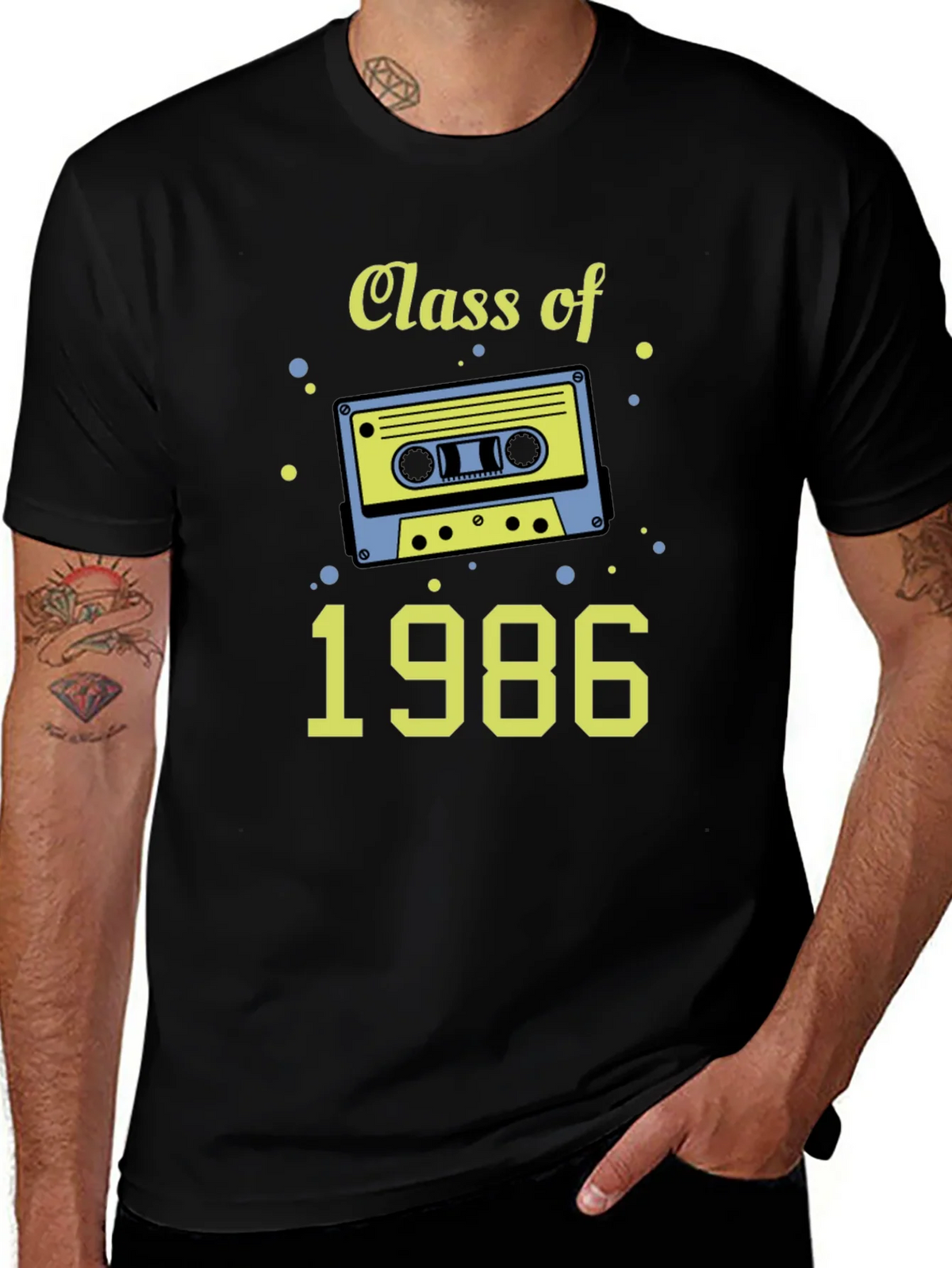 Class of 1986 Cassette Tape T-Shirt product image 1