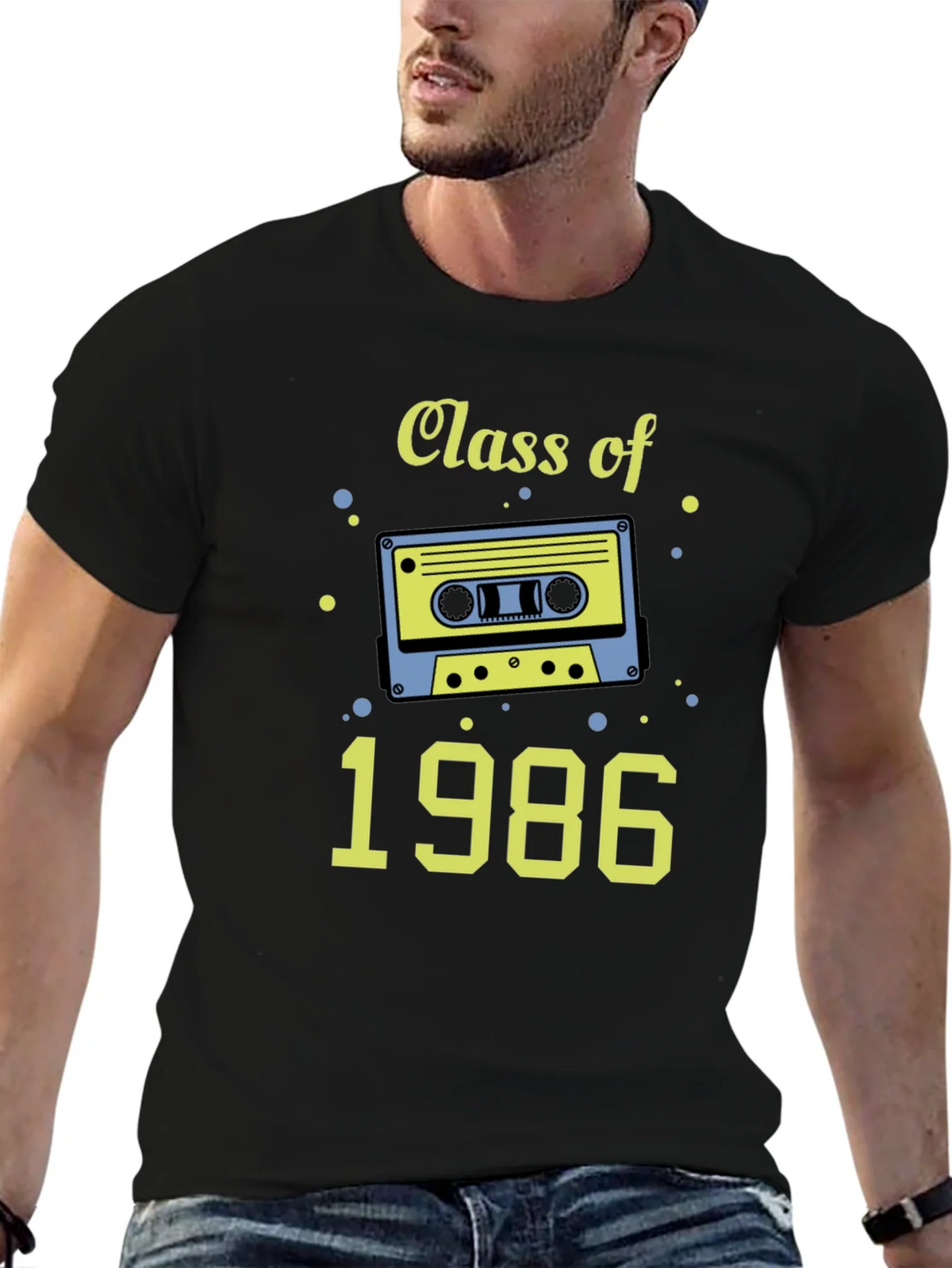 Class of 1986 Cassette Tape T-Shirt product image 9
