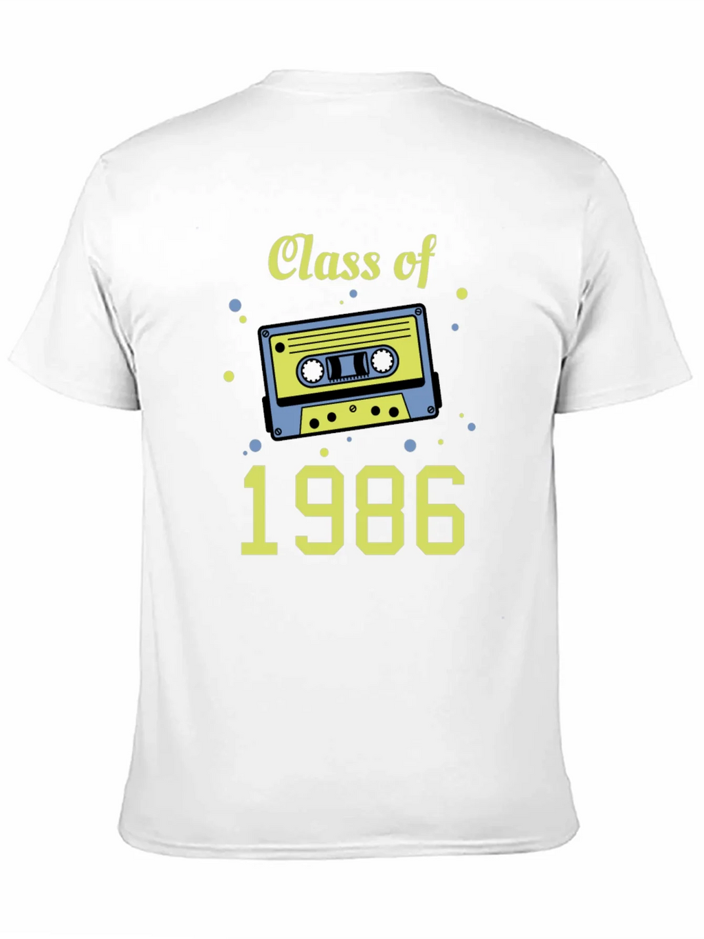 Class of 1986 Cassette Tape T-Shirt product image 2