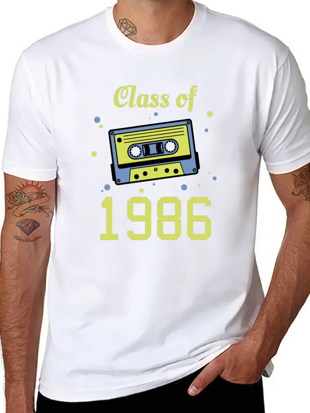 Class of 1986 Cassette Tape T-Shirt product image 10