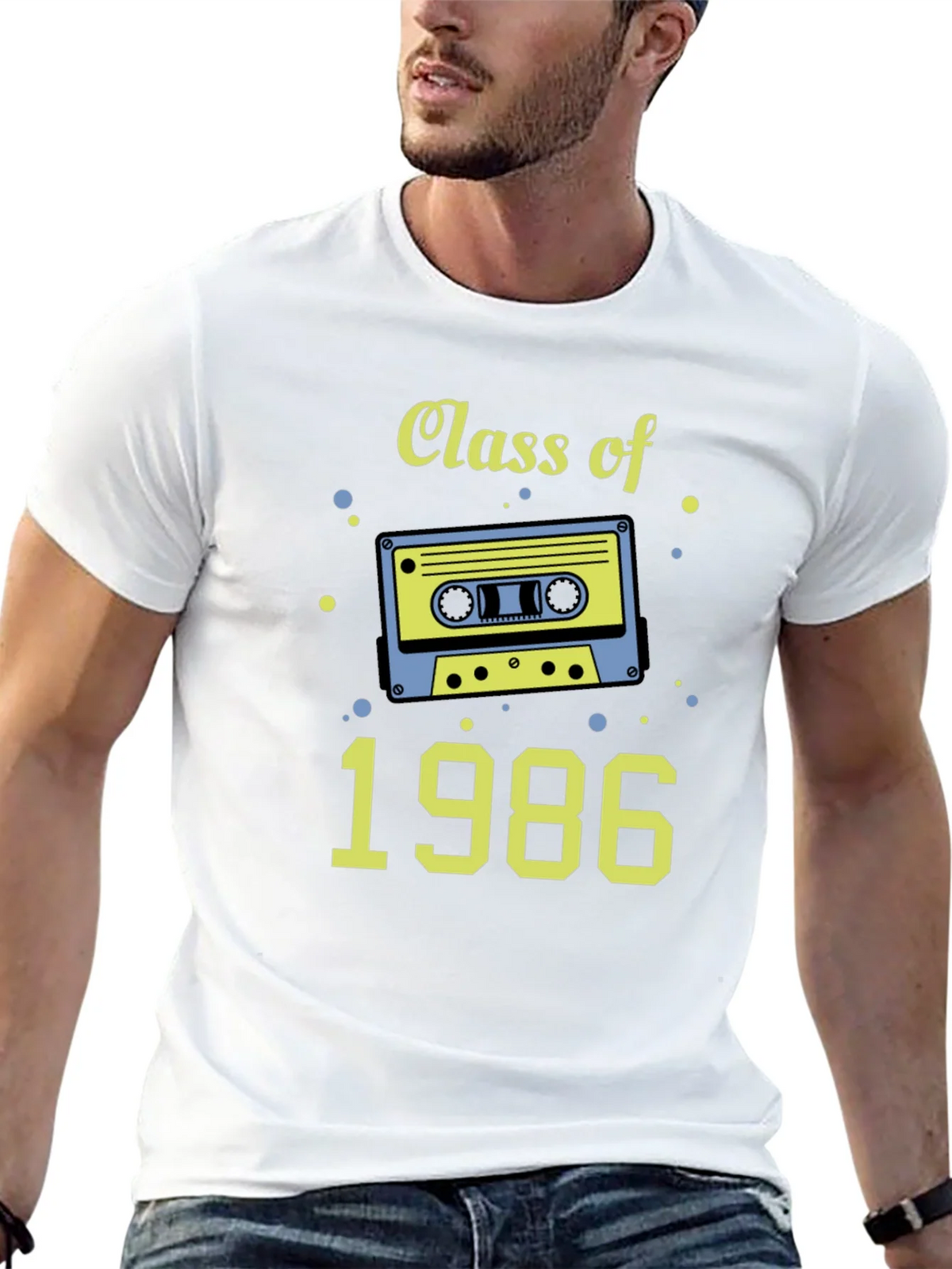 Class of 1986 Cassette Tape T-Shirt product image 4