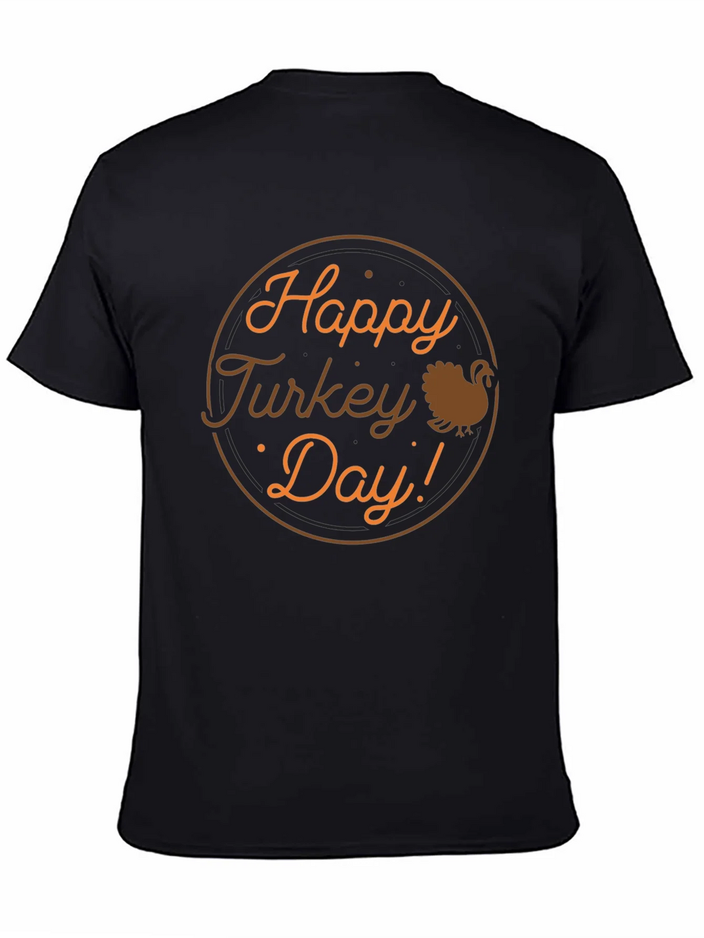 Happy Turkey Day Graphic T-Shirt product image 4