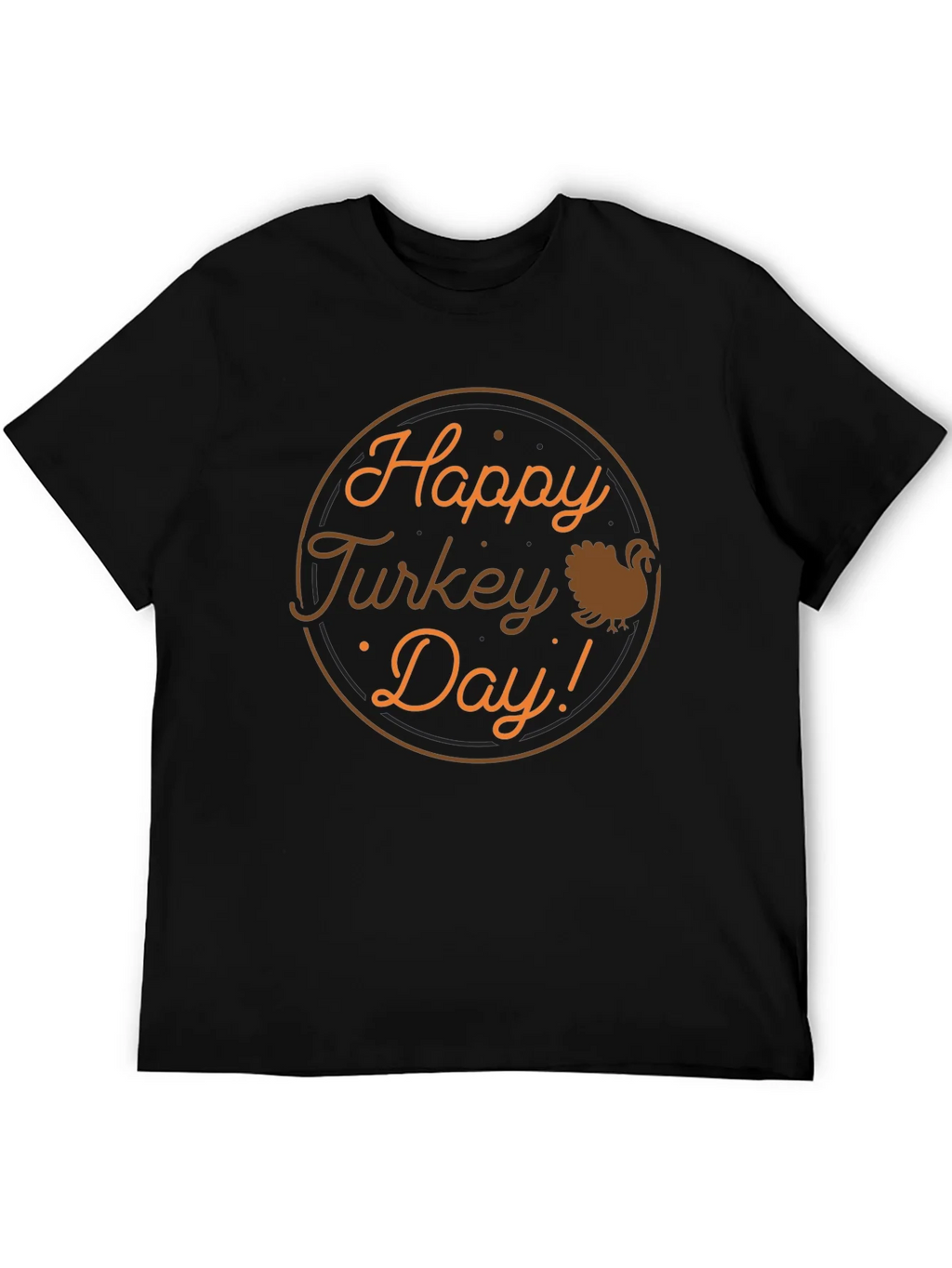 Happy Turkey Day Graphic T-Shirt product image 5
