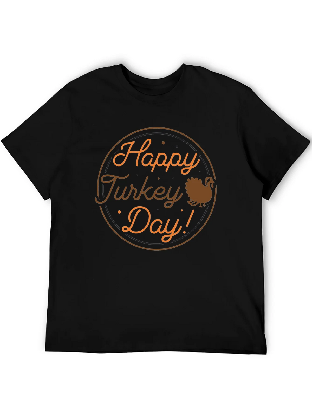 Happy Turkey Day Graphic T-Shirt product image 5