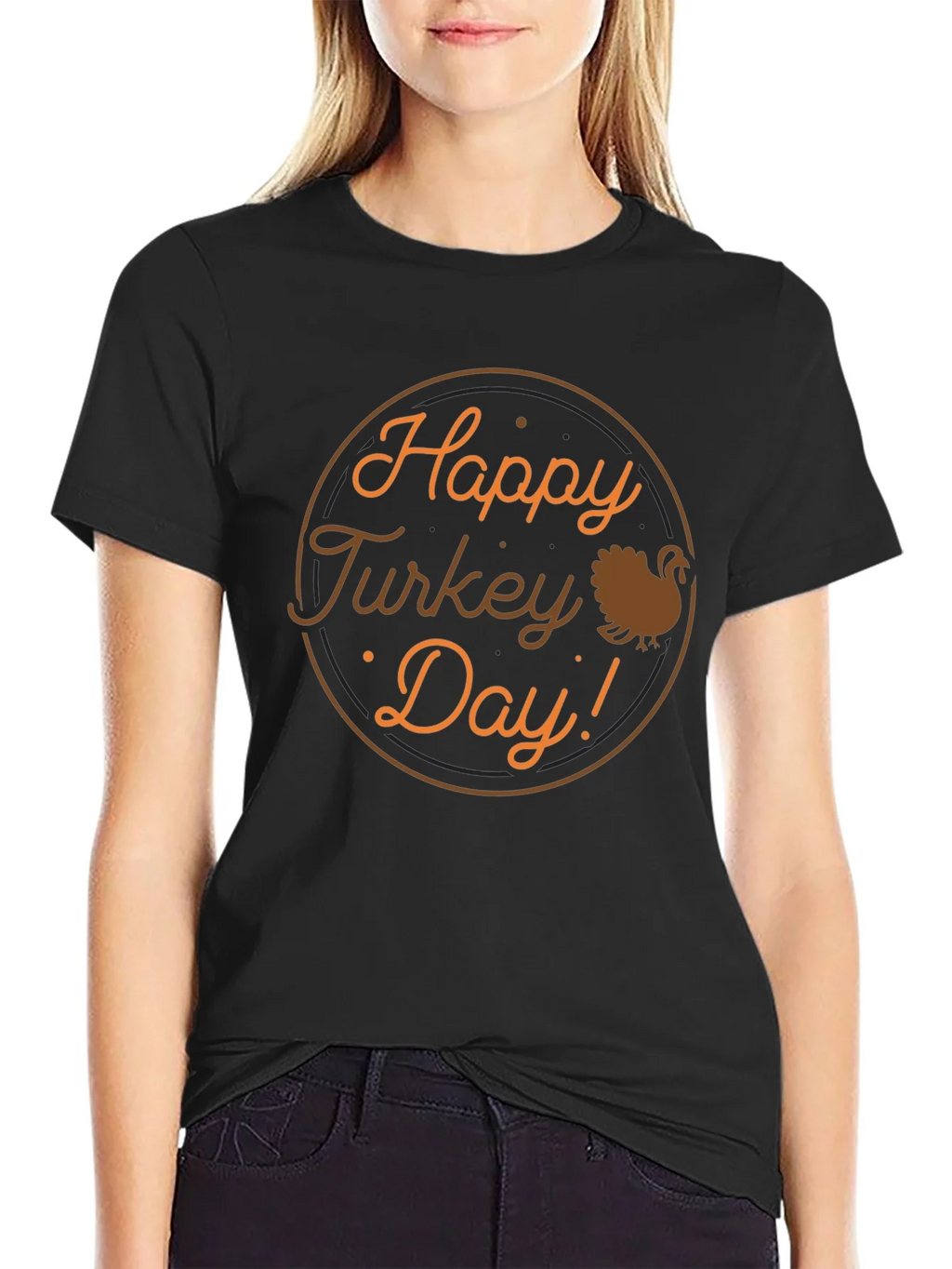 Happy Turkey Day Graphic T-Shirt product image 2