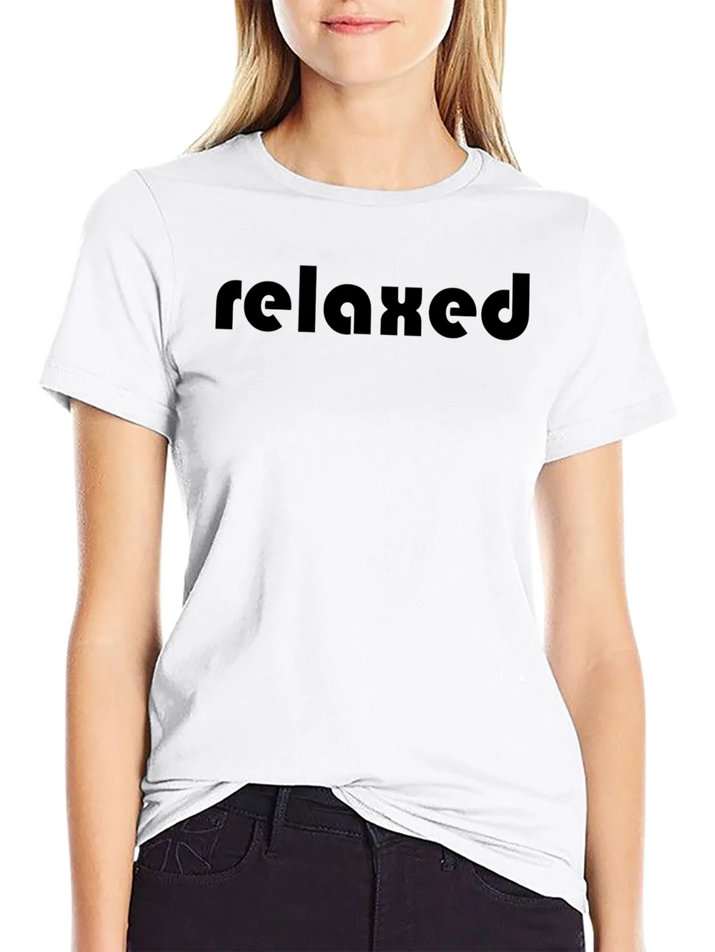 Relaxed Mens Black Graphic Tee Shirt product image 11
