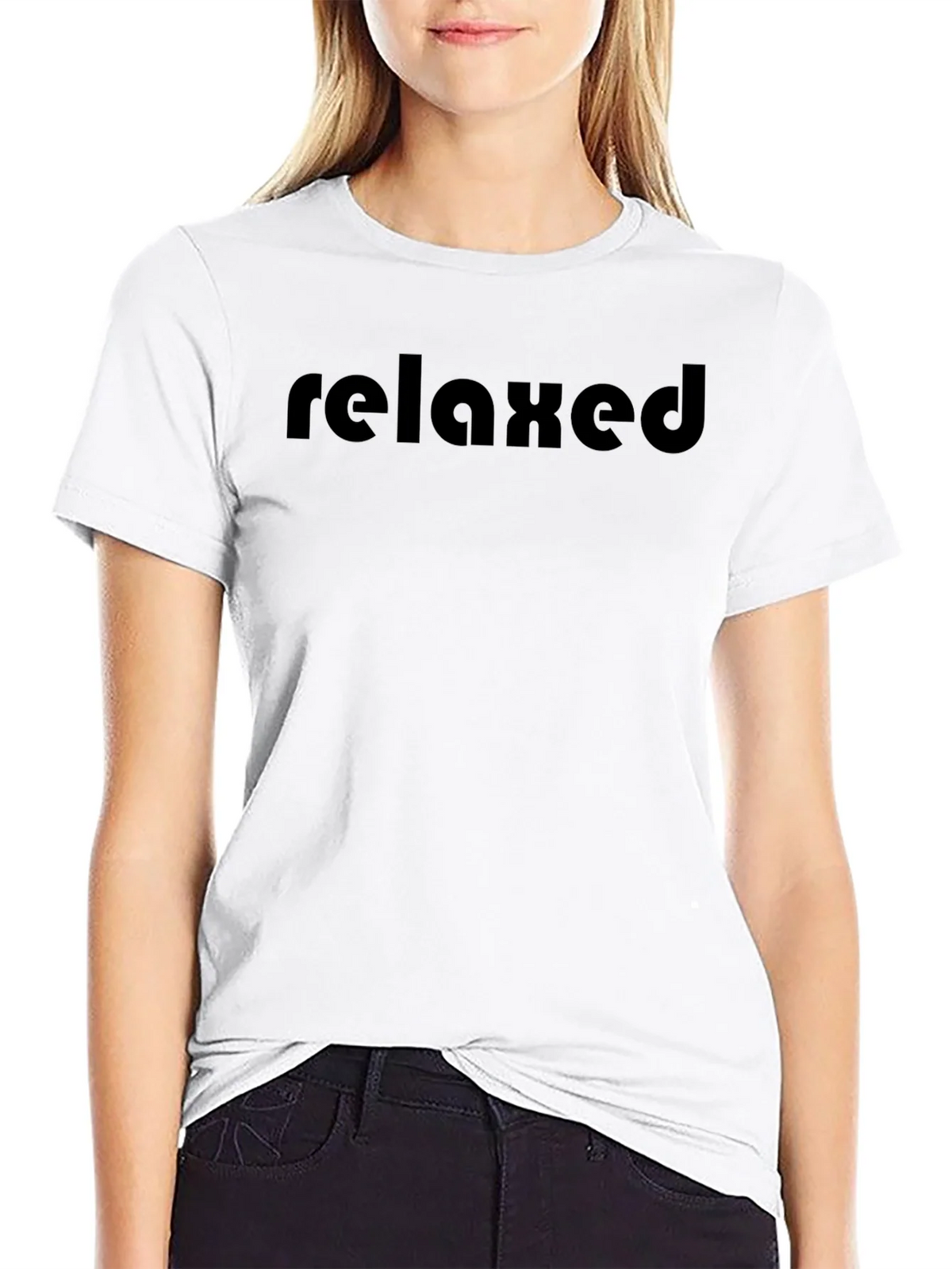 Relaxed Mens Black Graphic Tee Shirt product image 11
