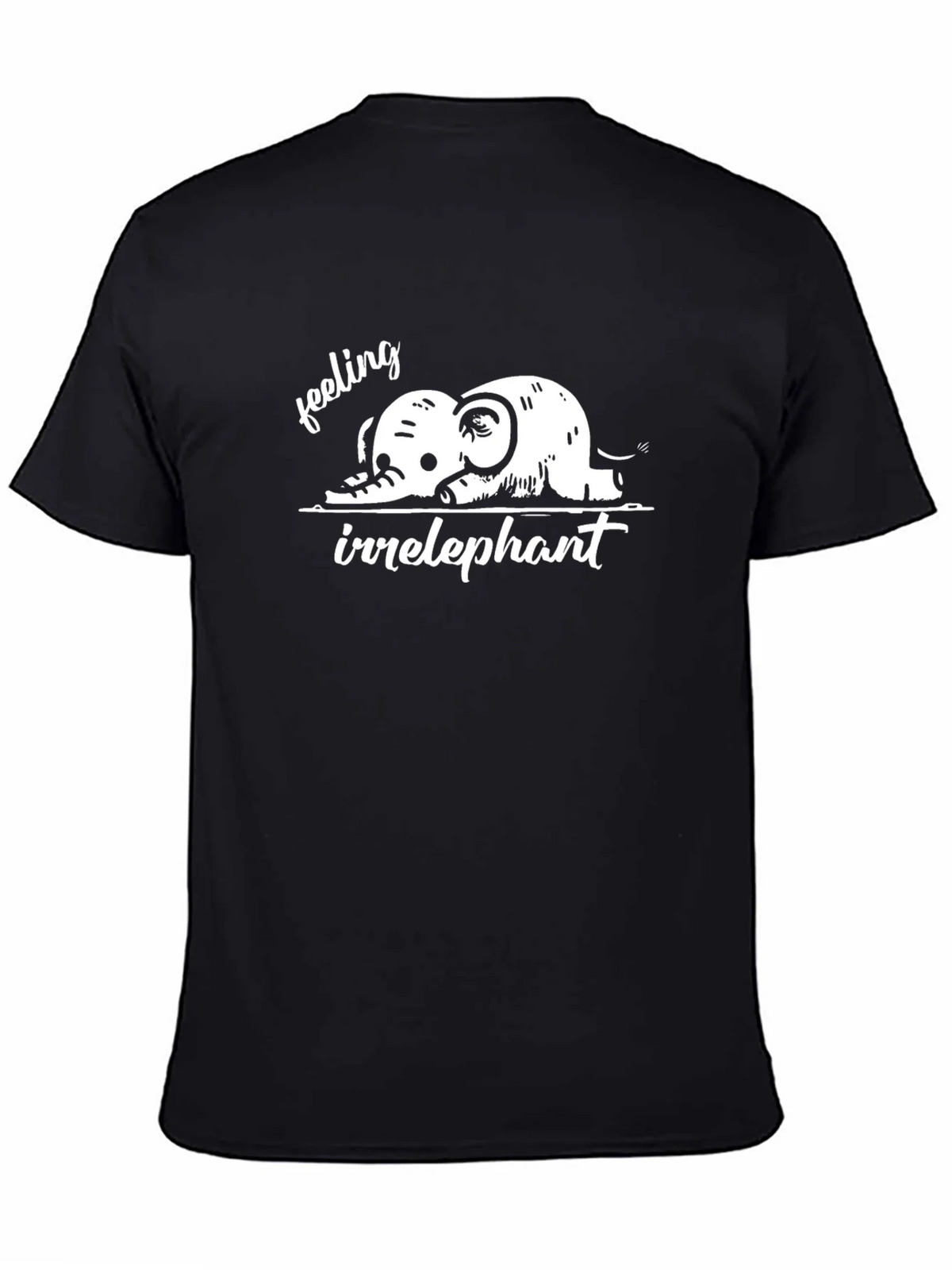Irrelephant Graphic Tee - Feeling Funny Elephant T-Shirt product image 4