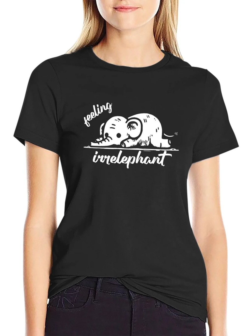 Irrelephant Graphic Tee - Feeling Funny Elephant T-Shirt product image 2