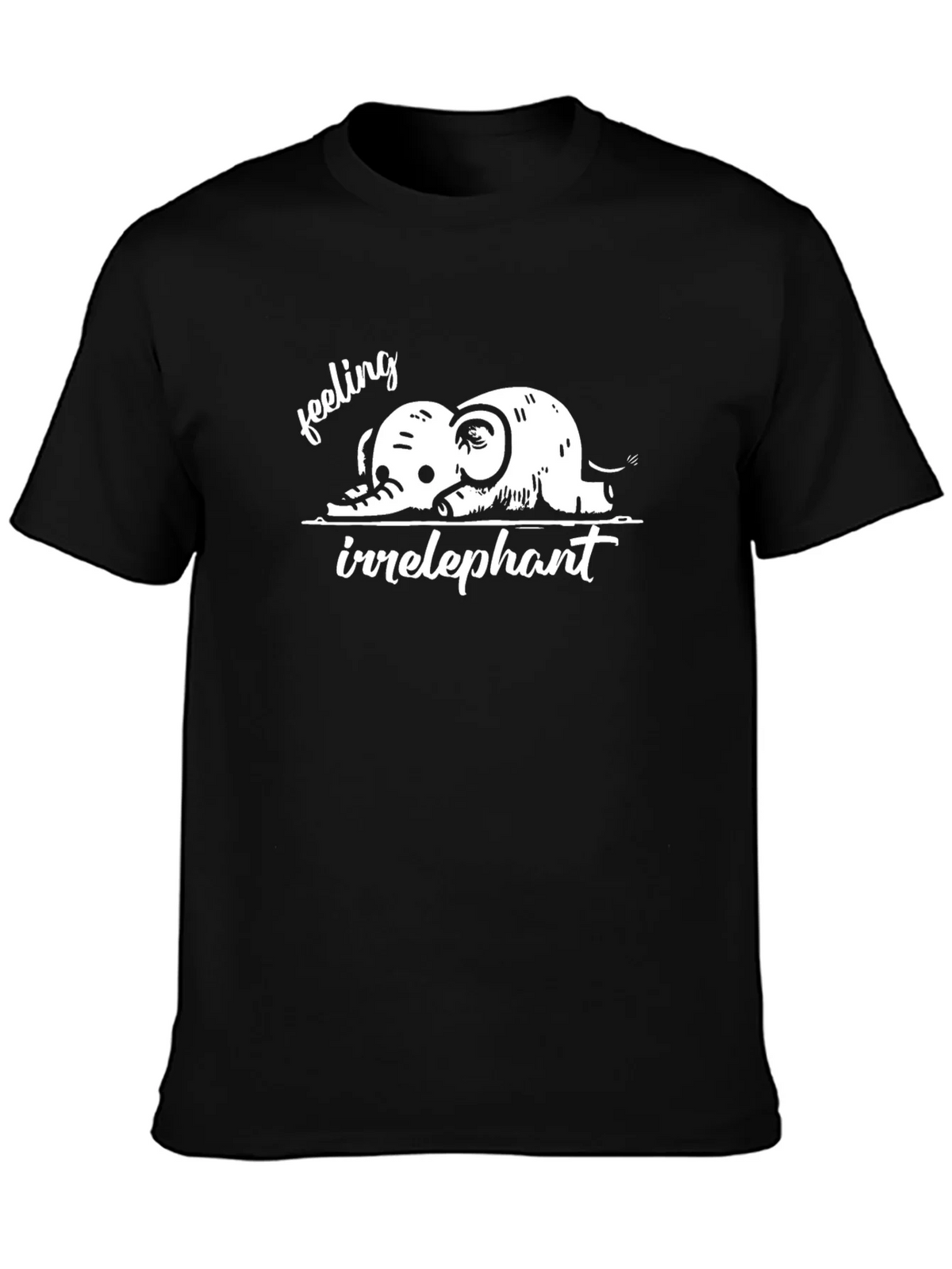 Irrelephant Graphic Tee - Feeling Funny Elephant T-Shirt product image 3