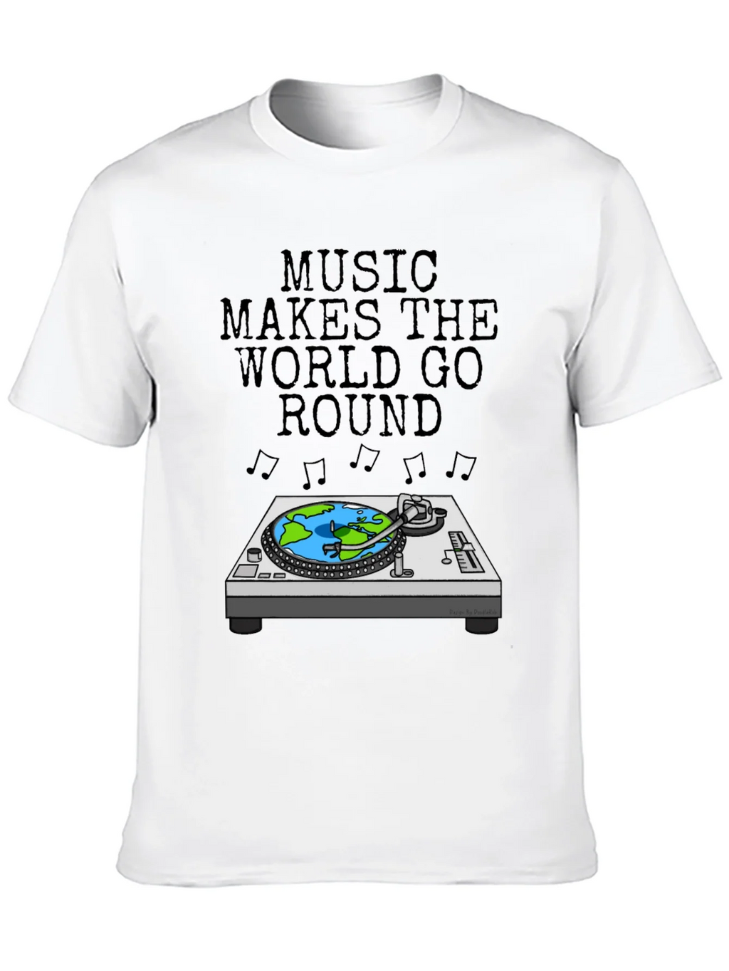 Music Makes The World Go Round T-Shirt product image 9