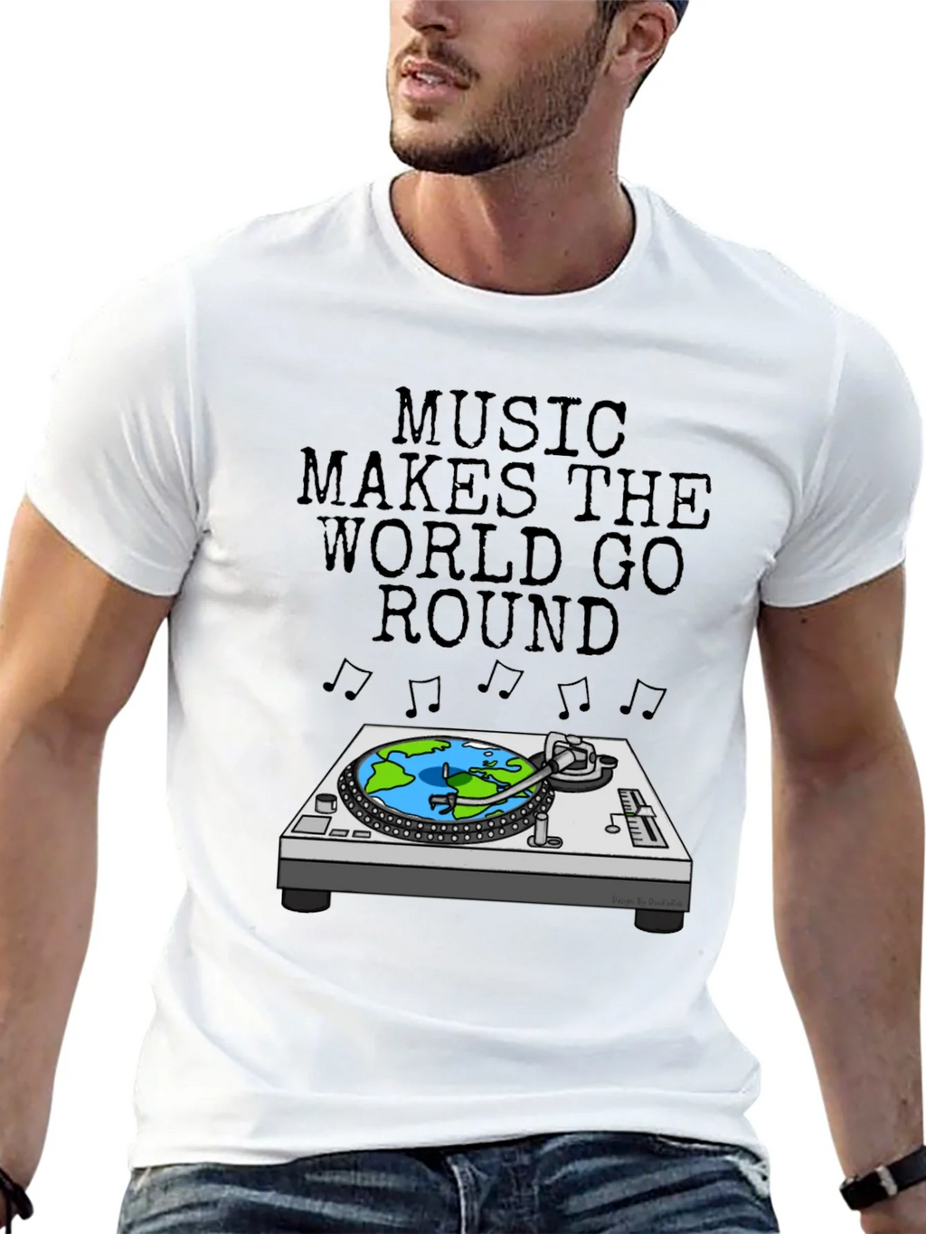 Music Makes The World Go Round T-Shirt product image 12