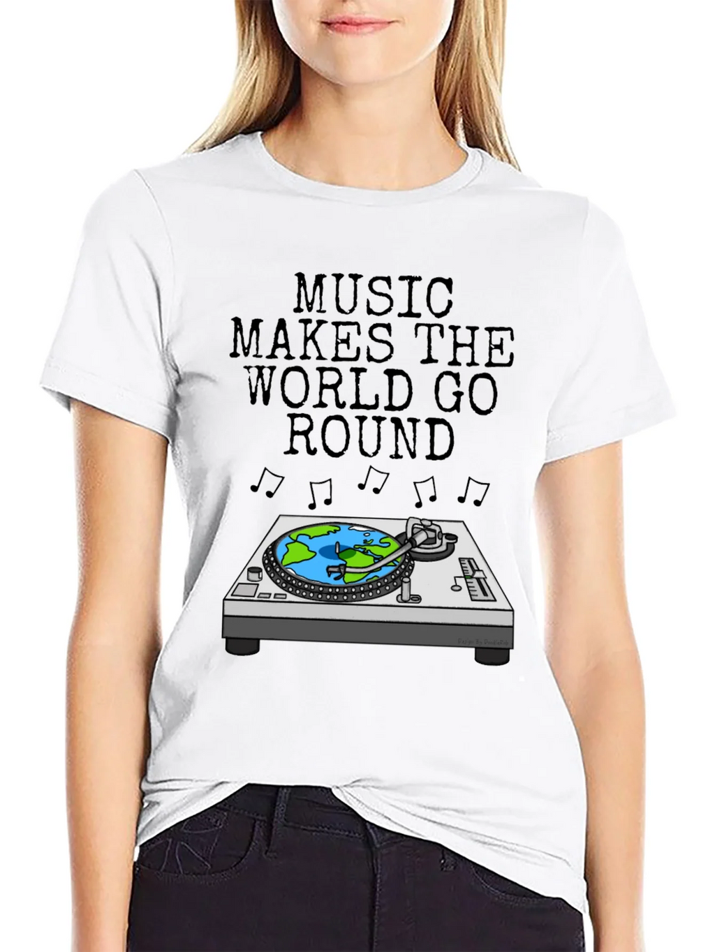 Music Makes The World Go Round T-Shirt product image 8