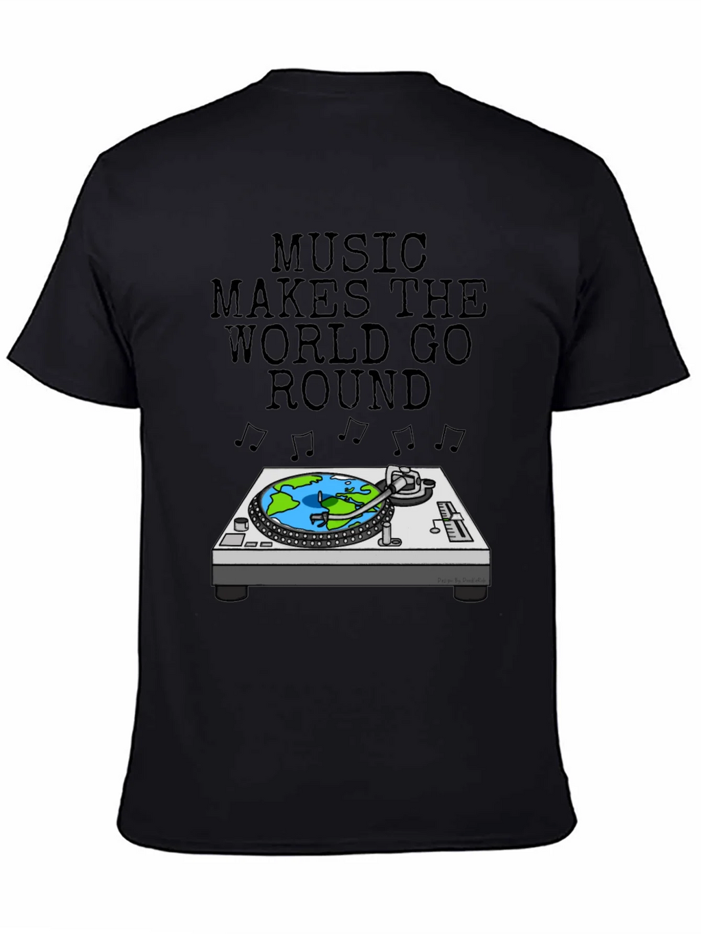 Music Makes The World Go Round T-Shirt product image 4