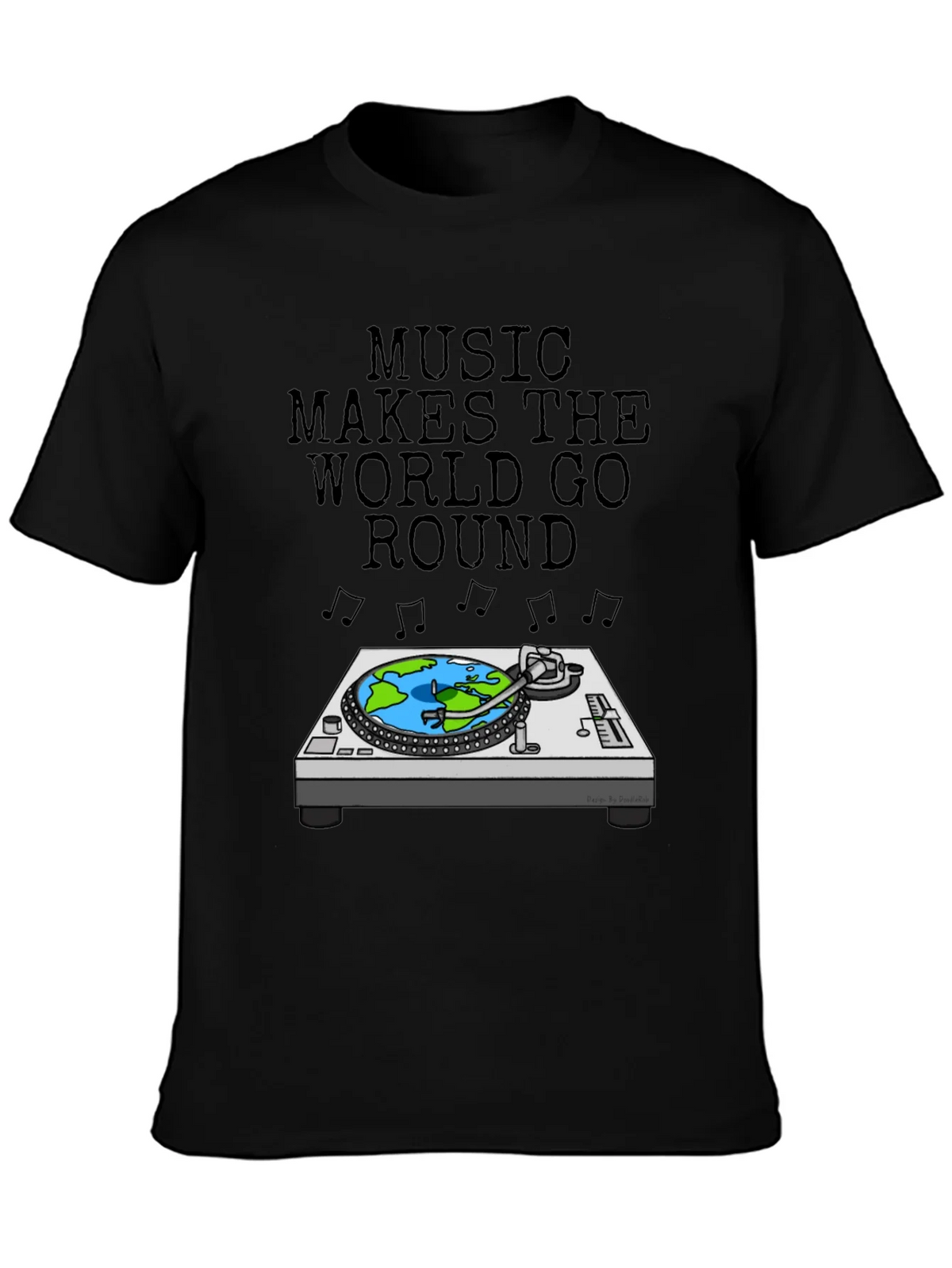 Music Makes The World Go Round T-Shirt product image 3