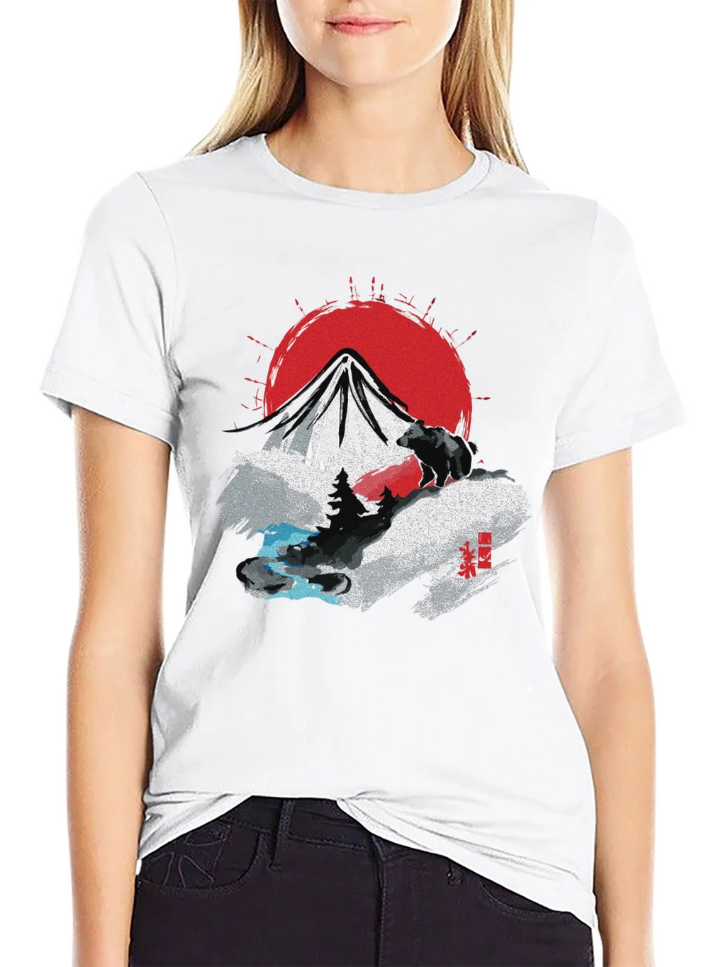 Mountain Bear Graphic T-Shirt product image 8