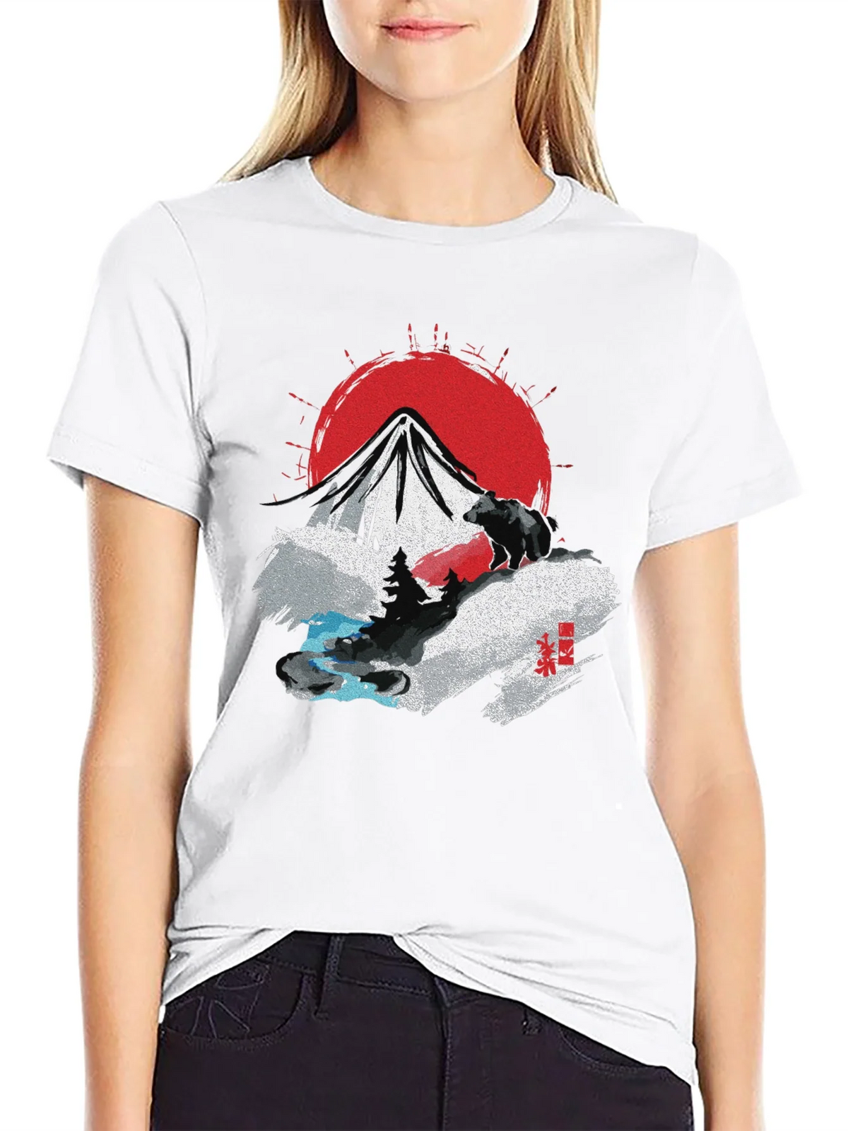 Mountain Bear Graphic T-Shirt product image 8