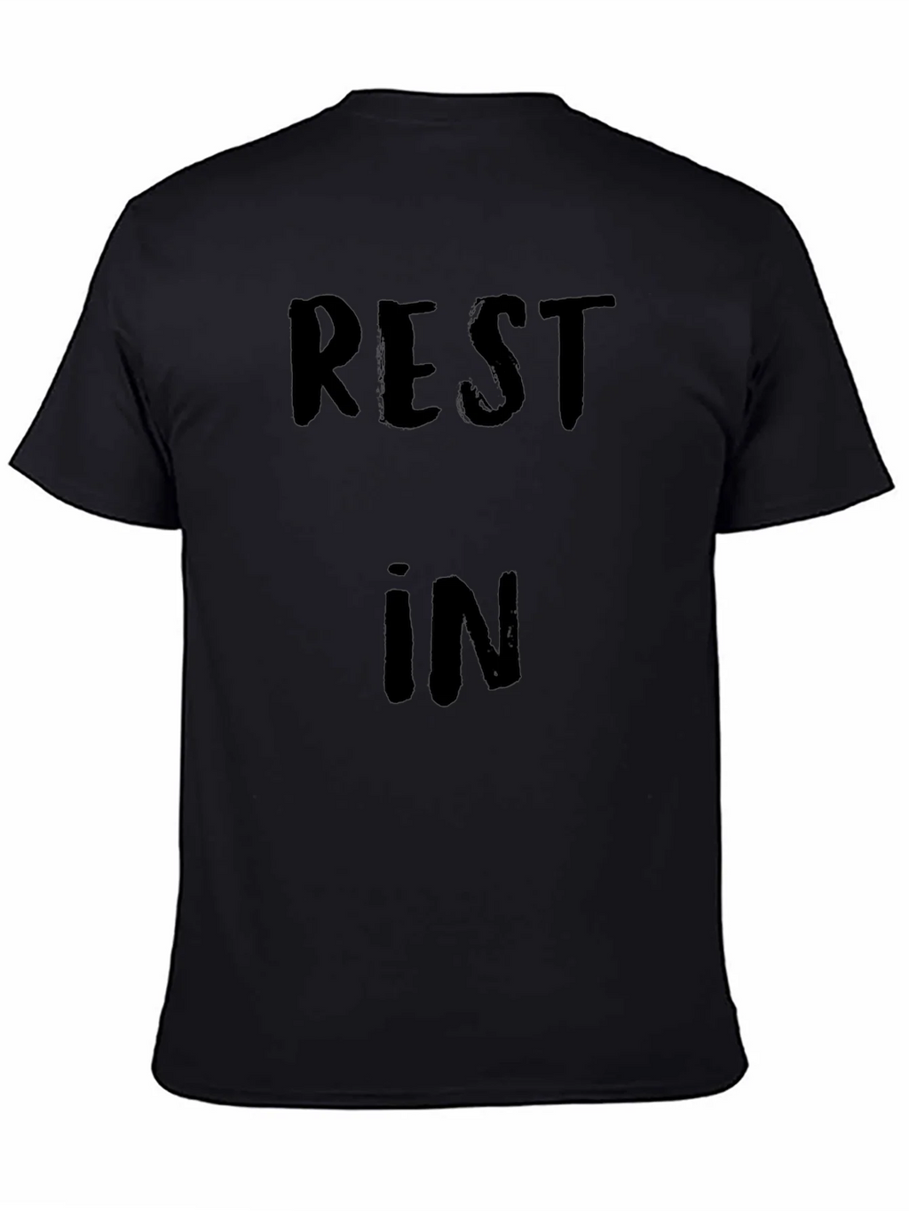 Rest In Peace T-Shirt - Black Graphic Tee product image 4