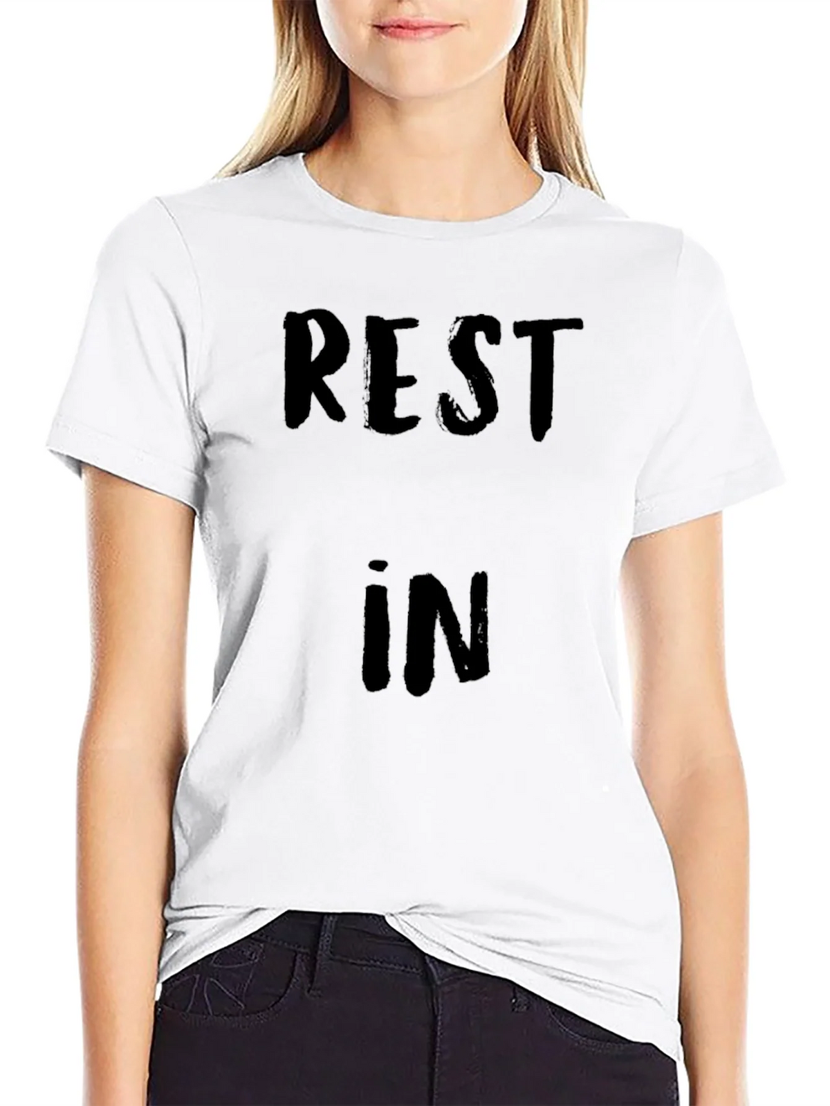 Rest In Peace T-Shirt - Black Graphic Tee product image 8