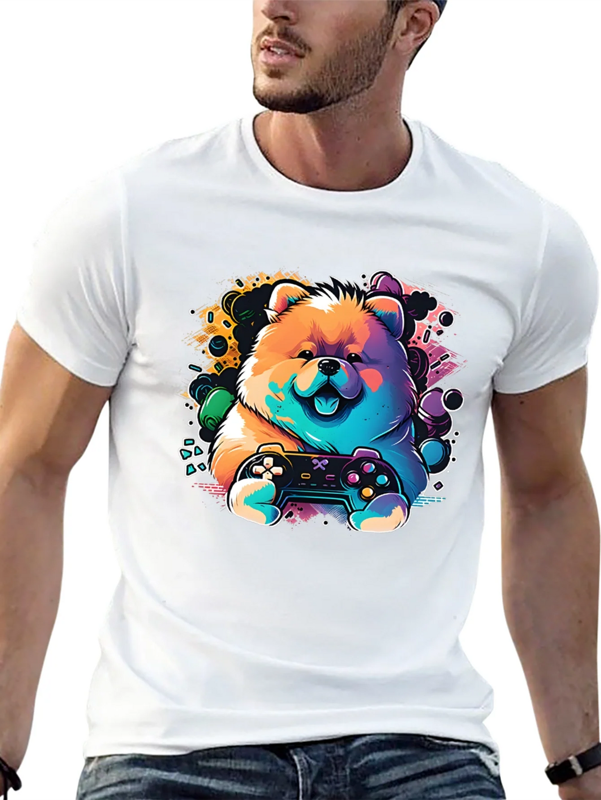 Gamer Dog T-Shirt product image 4