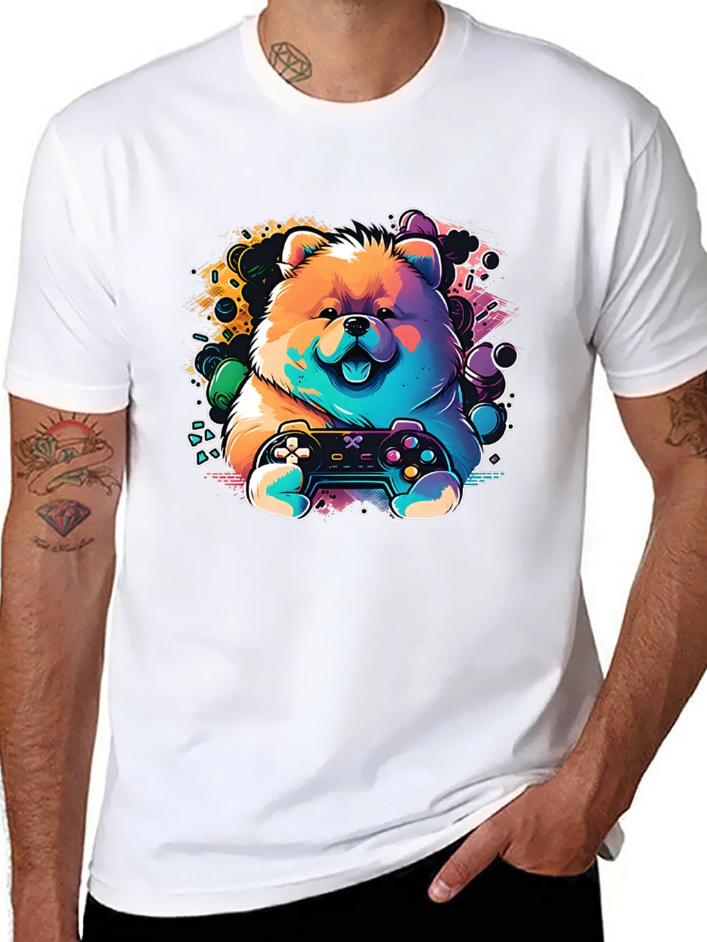 Gamer Dog T-Shirt product image 10