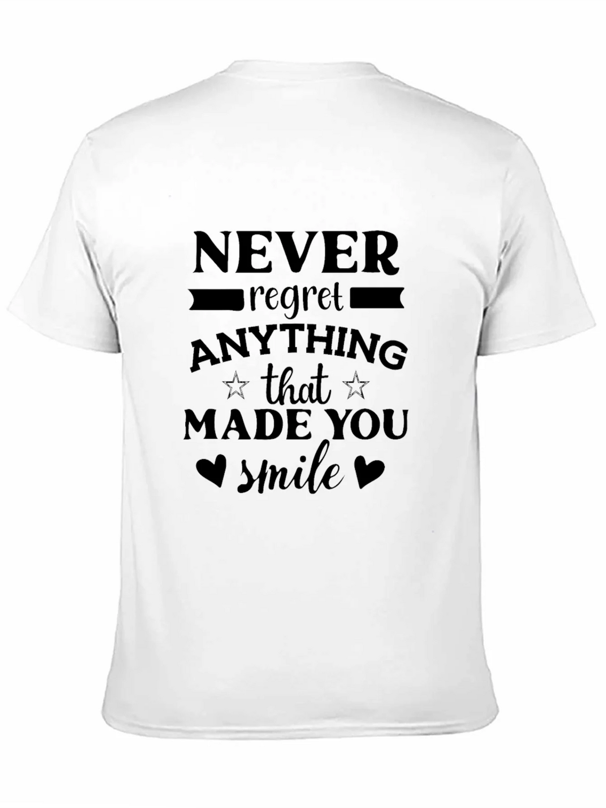 Never Regret T-Shirt - Inspirational Graphic Tee product image 10