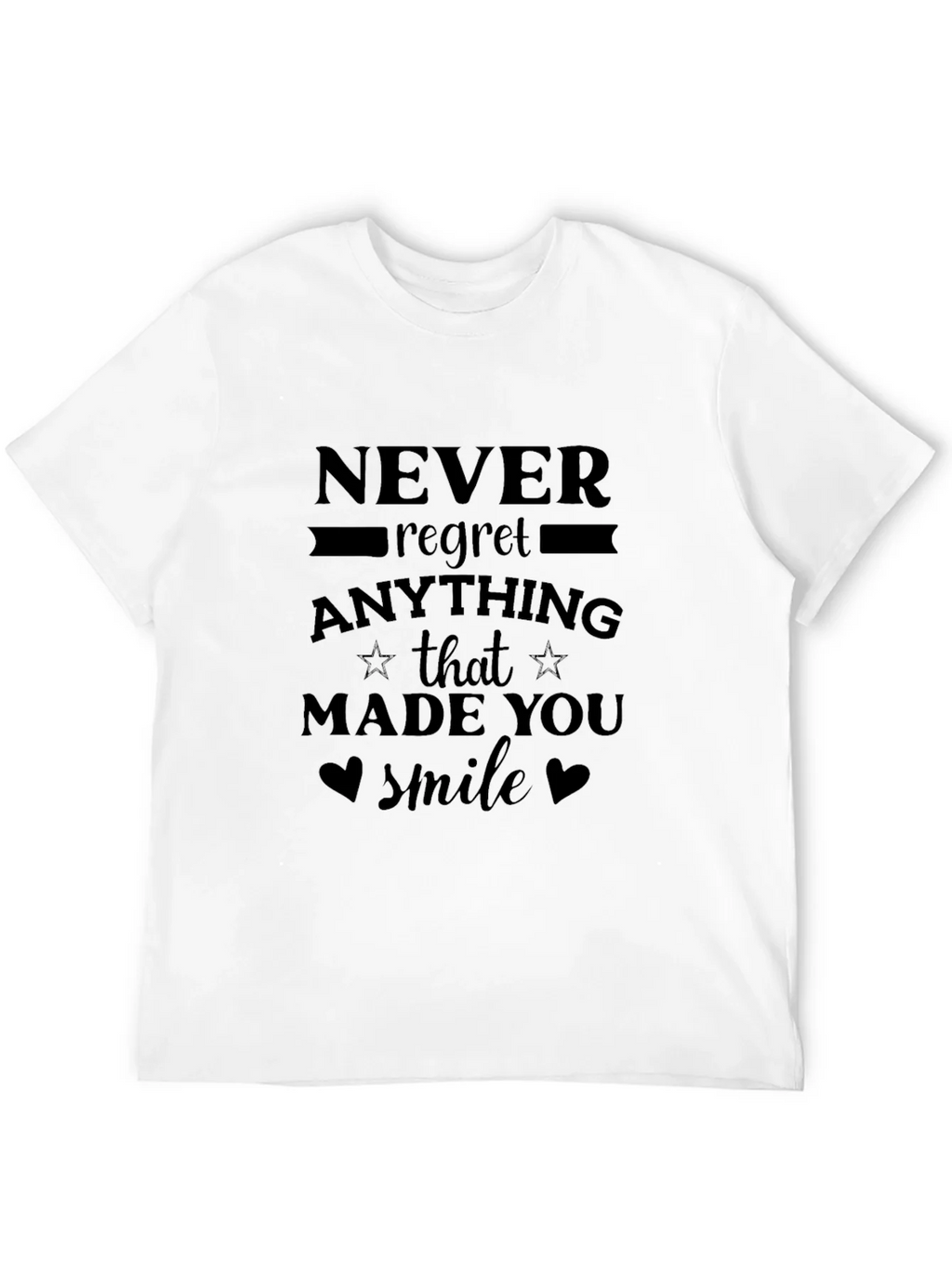Never Regret T-Shirt - Inspirational Graphic Tee product image 11