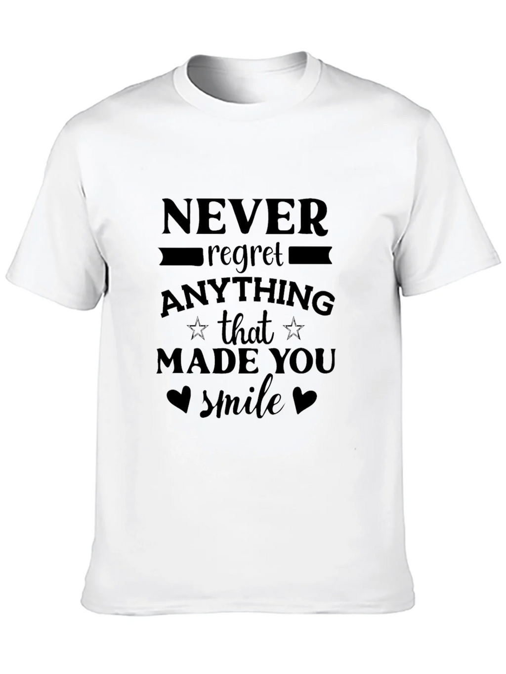 Never Regret T-Shirt - Inspirational Graphic Tee product image 9