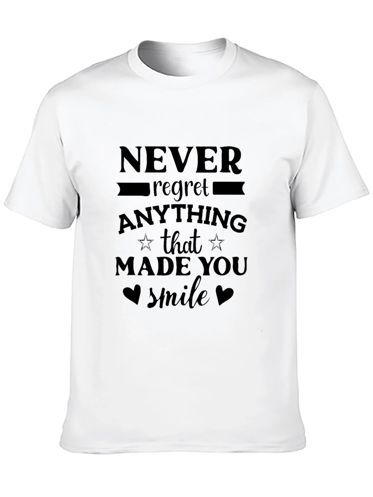 Never Regret T-Shirt - Inspirational Graphic Tee product image 9
