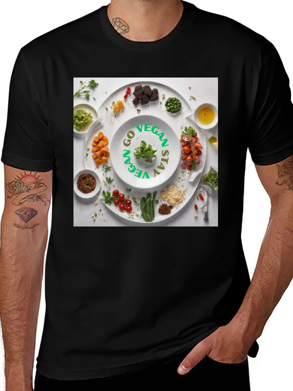 Vegan Lifestyle T-Shirt - Stay Healthy product image 1
