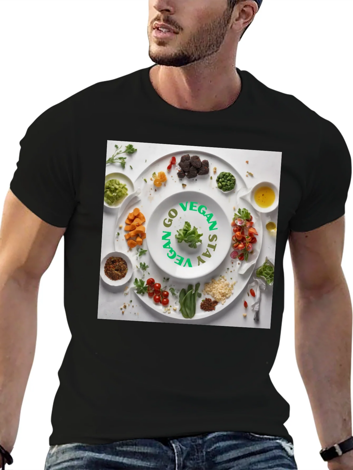 Vegan Lifestyle T-Shirt - Stay Healthy product image 6