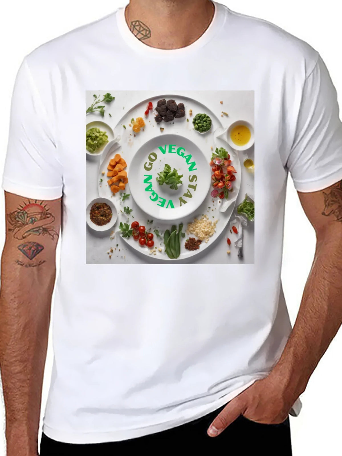 Vegan Lifestyle T-Shirt - Stay Healthy product image 7