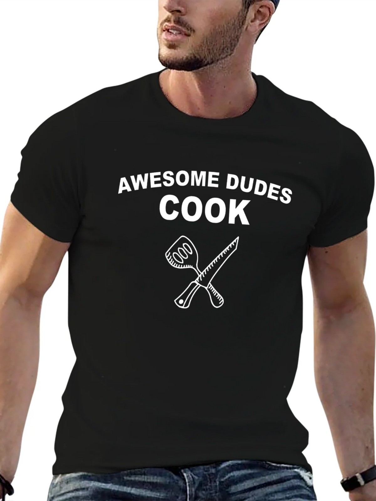 Awesome Dudes Cook Graphic Tee - Chef Life product image 9