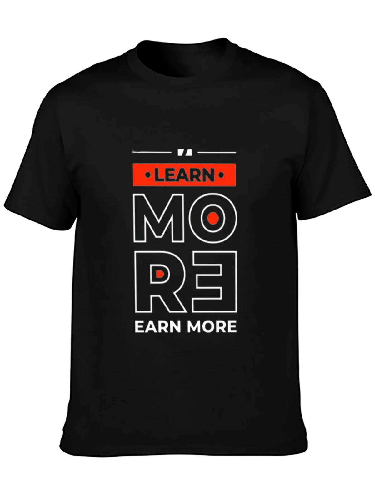 Learn More Earn Graphic Tee product image 6