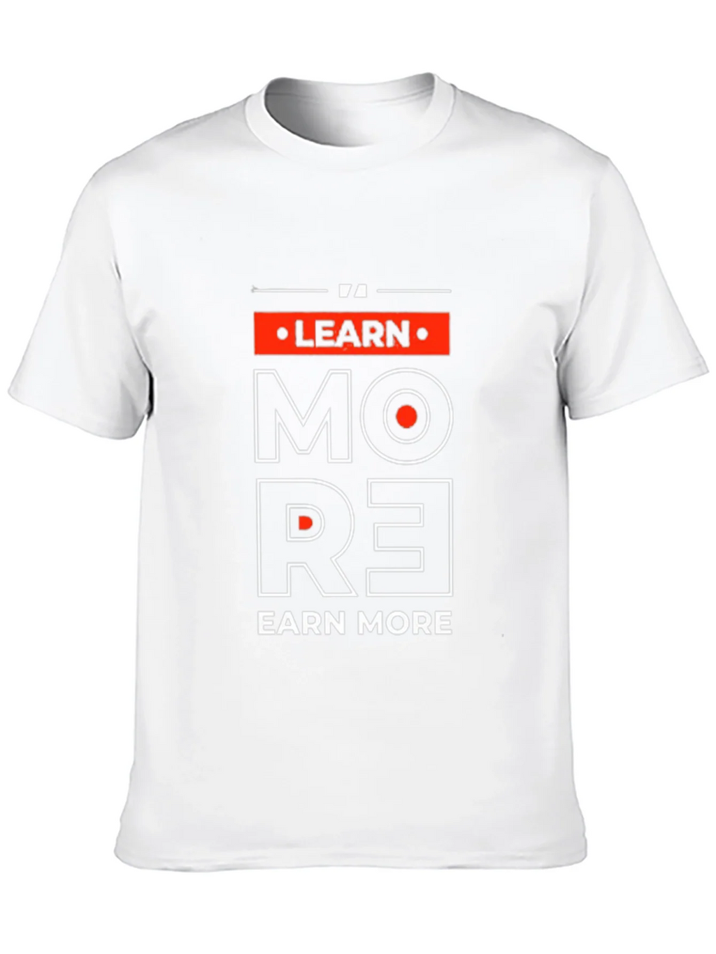 Learn More Earn Graphic Tee product image 12