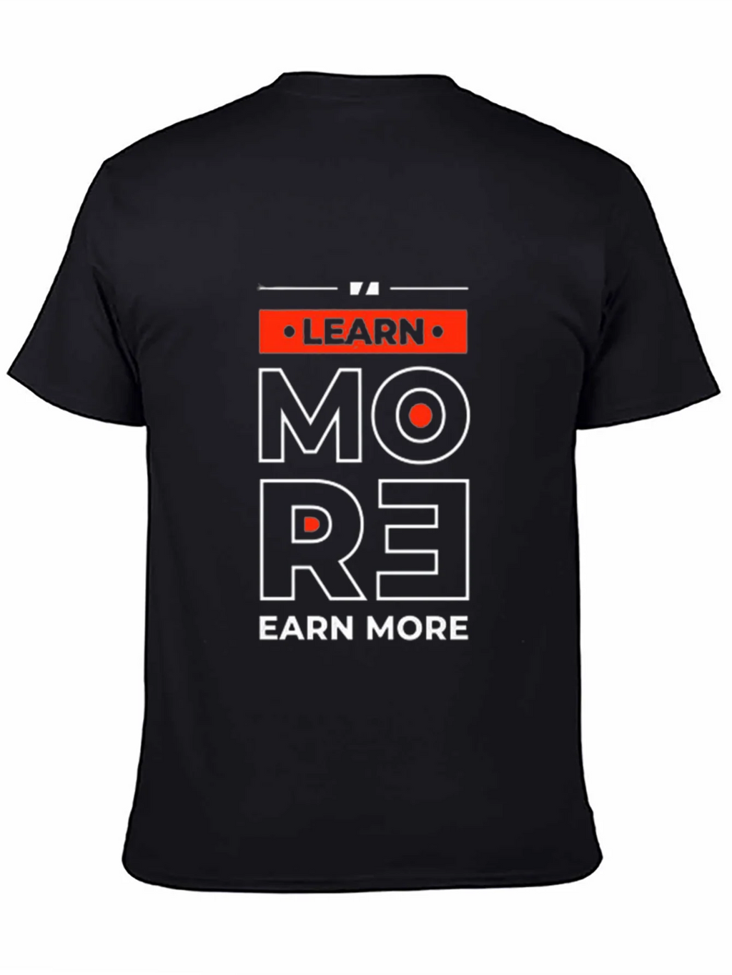 Learn More Earn Graphic Tee product image 7