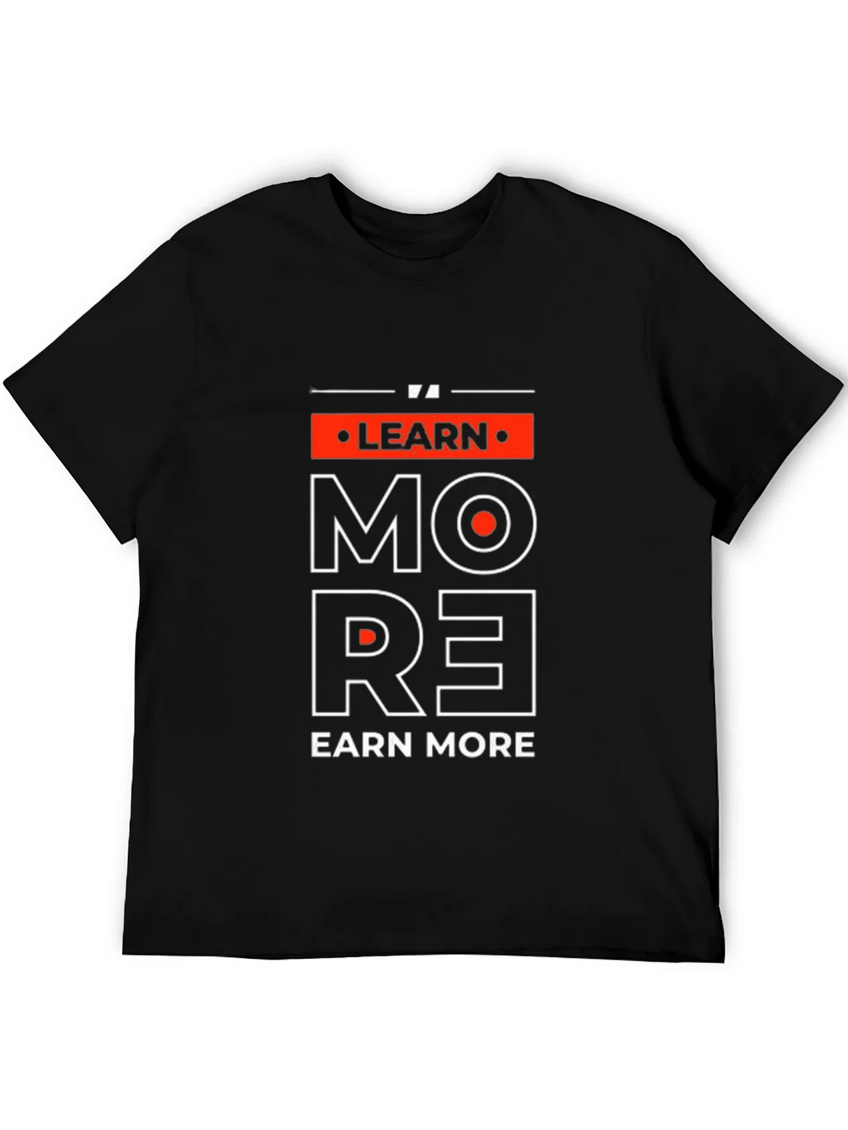 Learn More Earn Graphic Tee product image 8