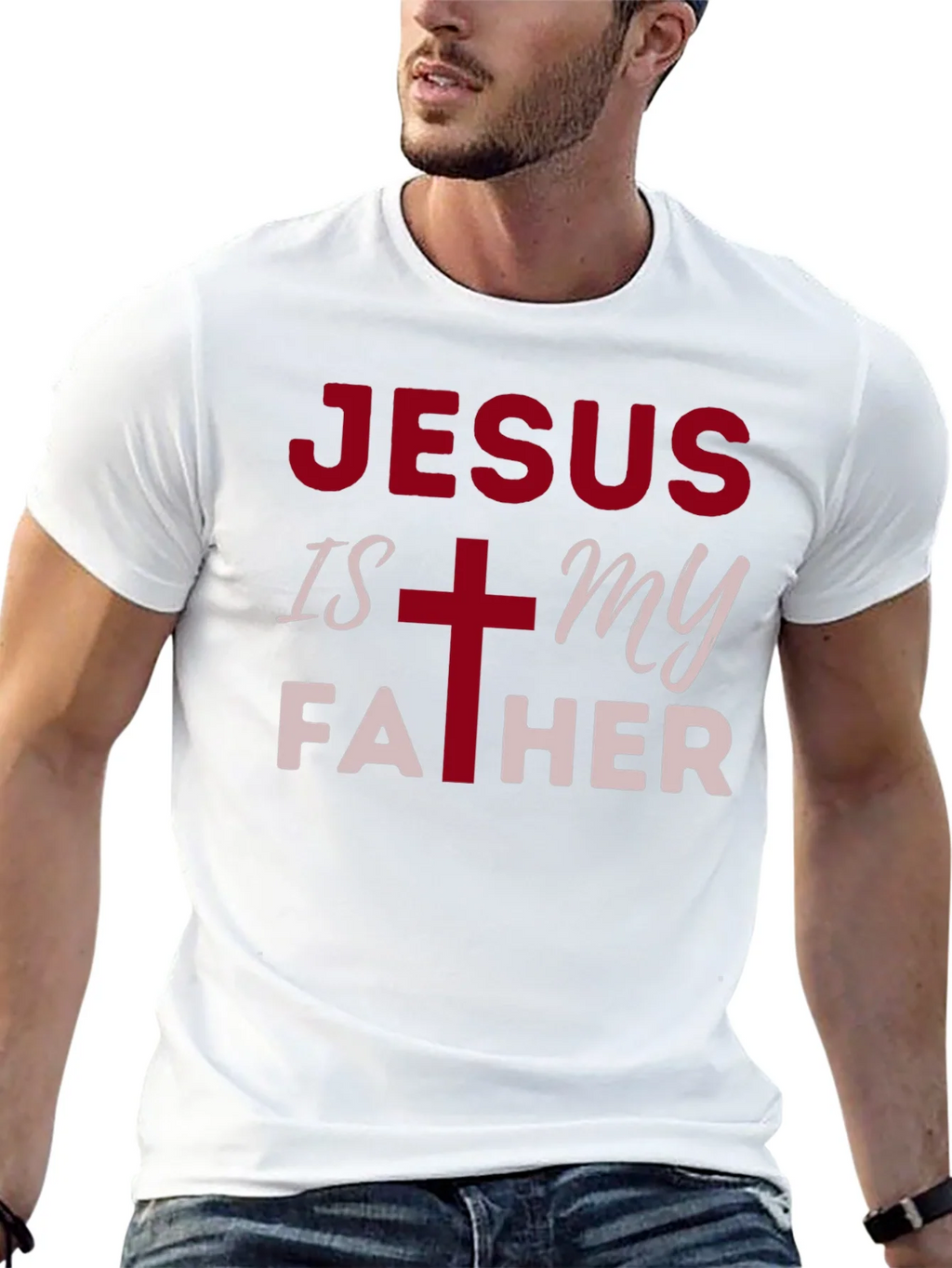 Jesus is My Father Christian T-Shirt product image 4