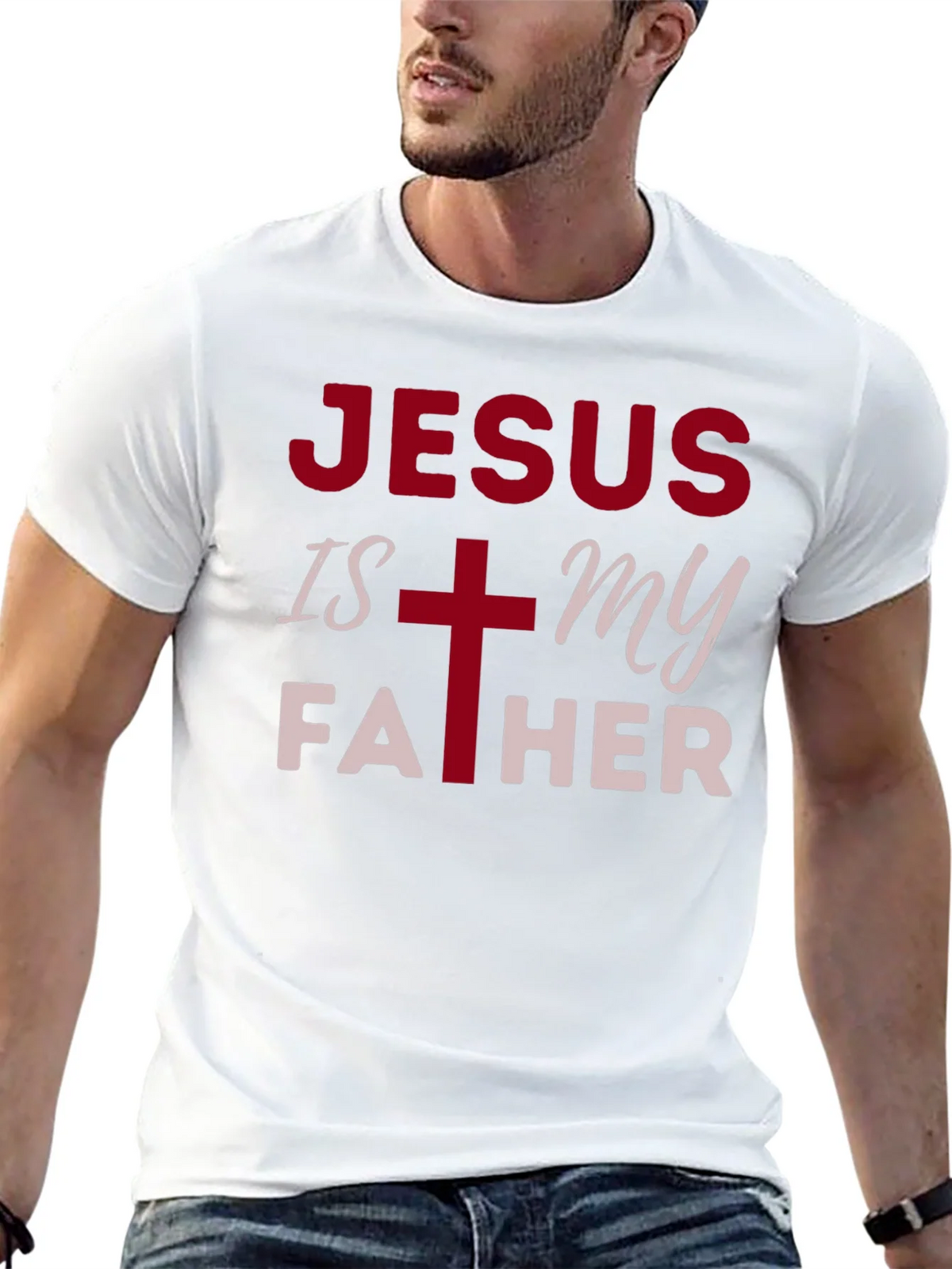 Jesus is My Father Christian T-Shirt product image 4
