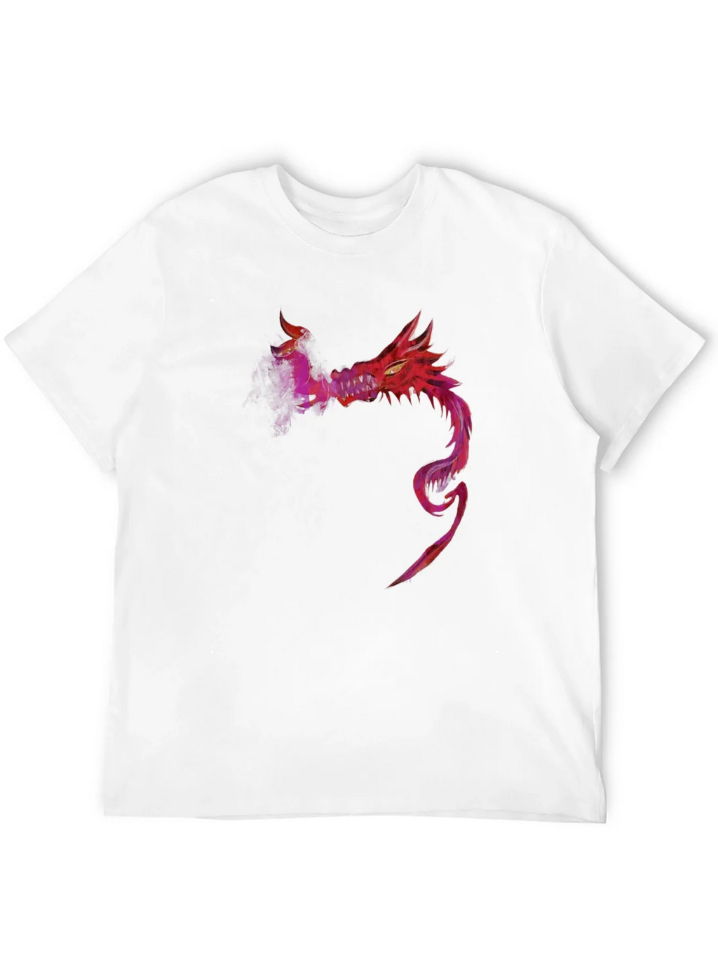 Red Dragon Graphic Tee - Stylish Mens Black T-Shirt product image 11