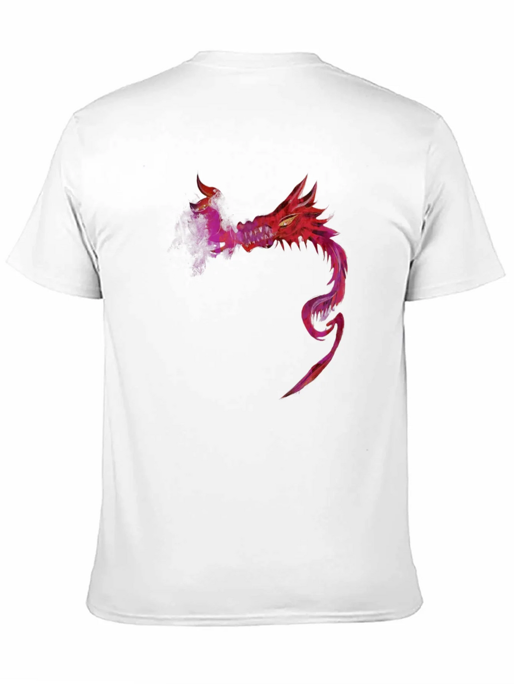 Red Dragon Graphic Tee - Stylish Mens Black T-Shirt product image 10