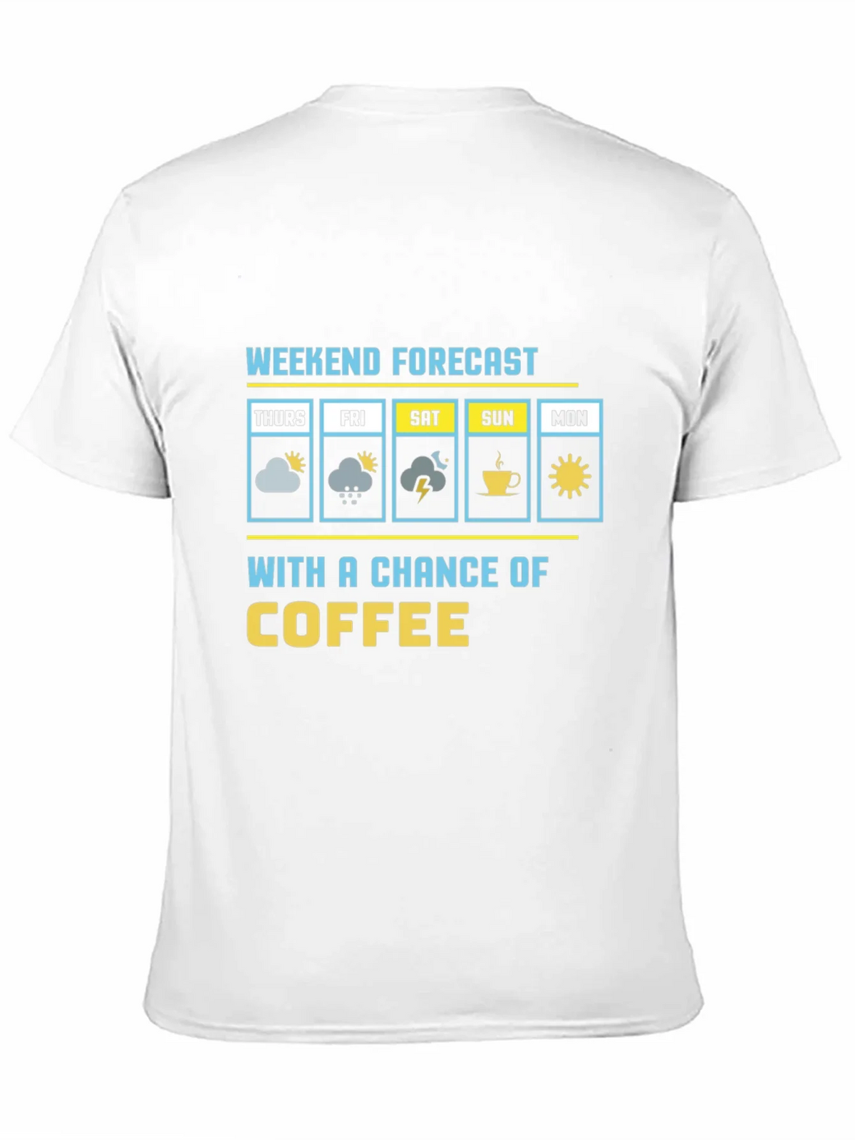 Weekend Forecast Coffee Graphic Tee product image 10