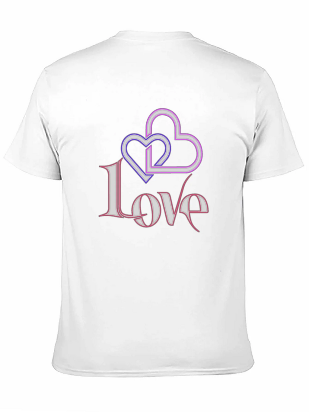Love Hearts Graphic Black T-Shirt product image 10