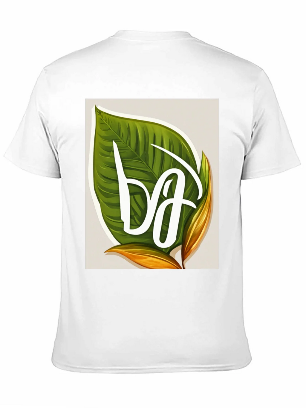 Leaf Letter T-Shirt - Tropical Style product image 10